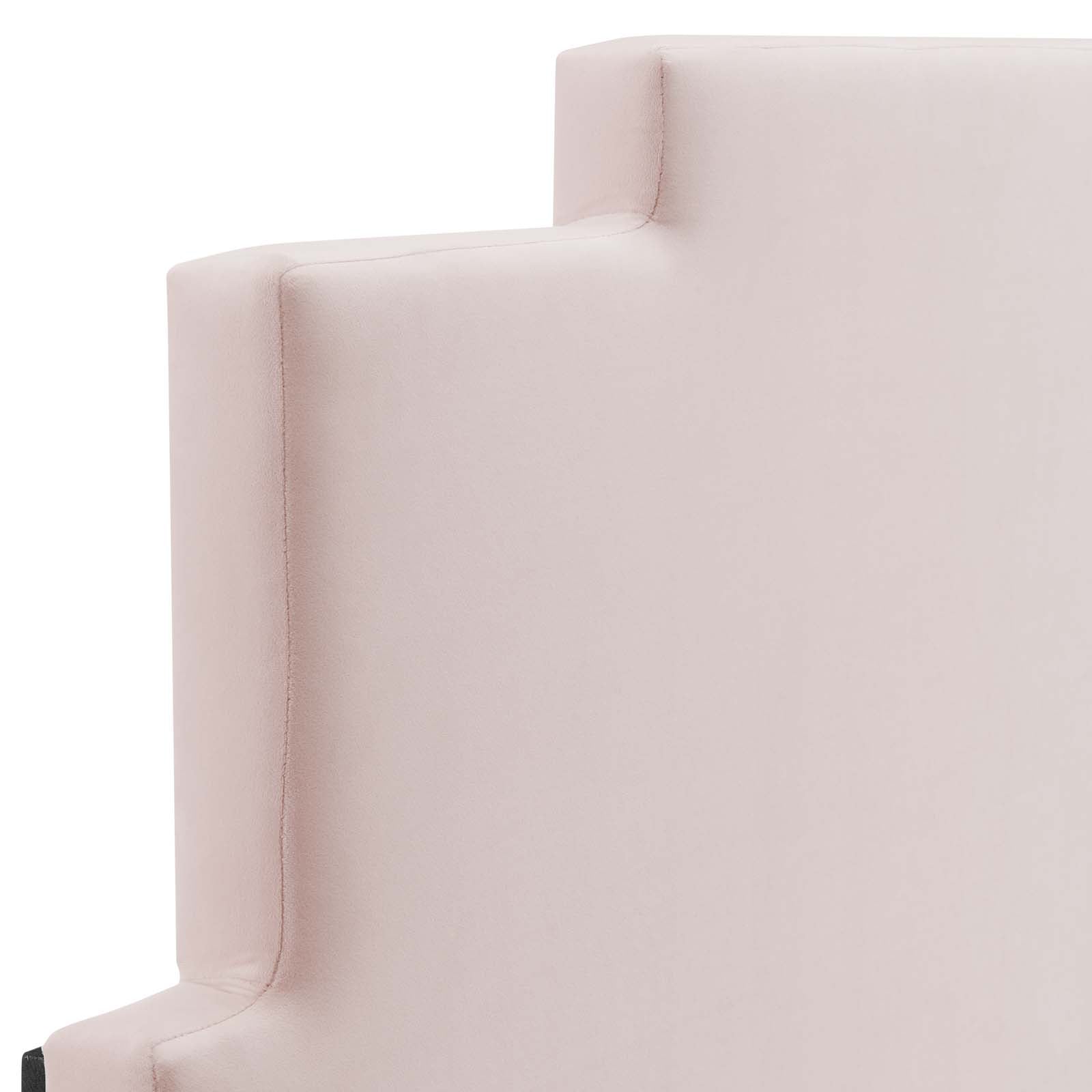 Modway Headboards - Kasia Performance Velvet Full/Queen Headboard Pink