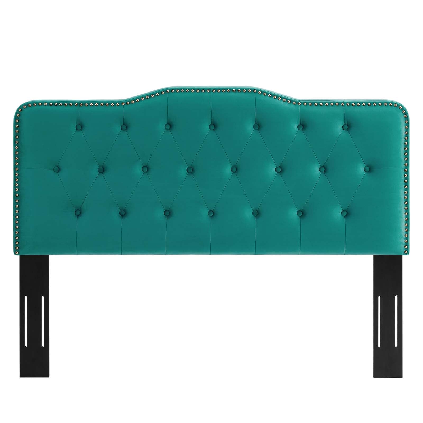 Modway Headboards - Sophia Tufted Performance Velvet King/California King Headboard Teal