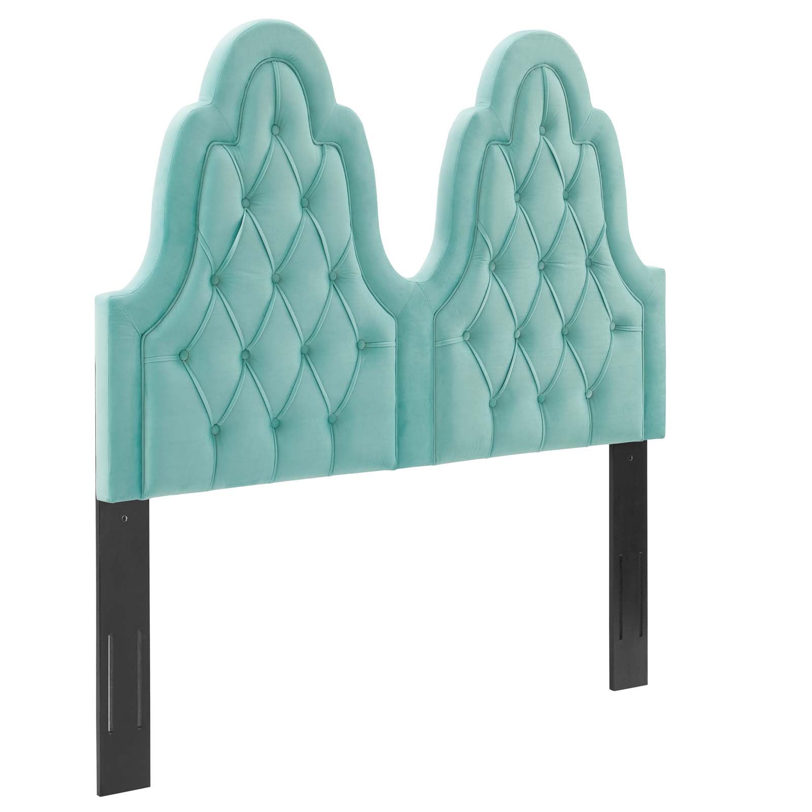 Modway Headboards - Augustine Tufted Performance Velvet King/California King Headboard Mint