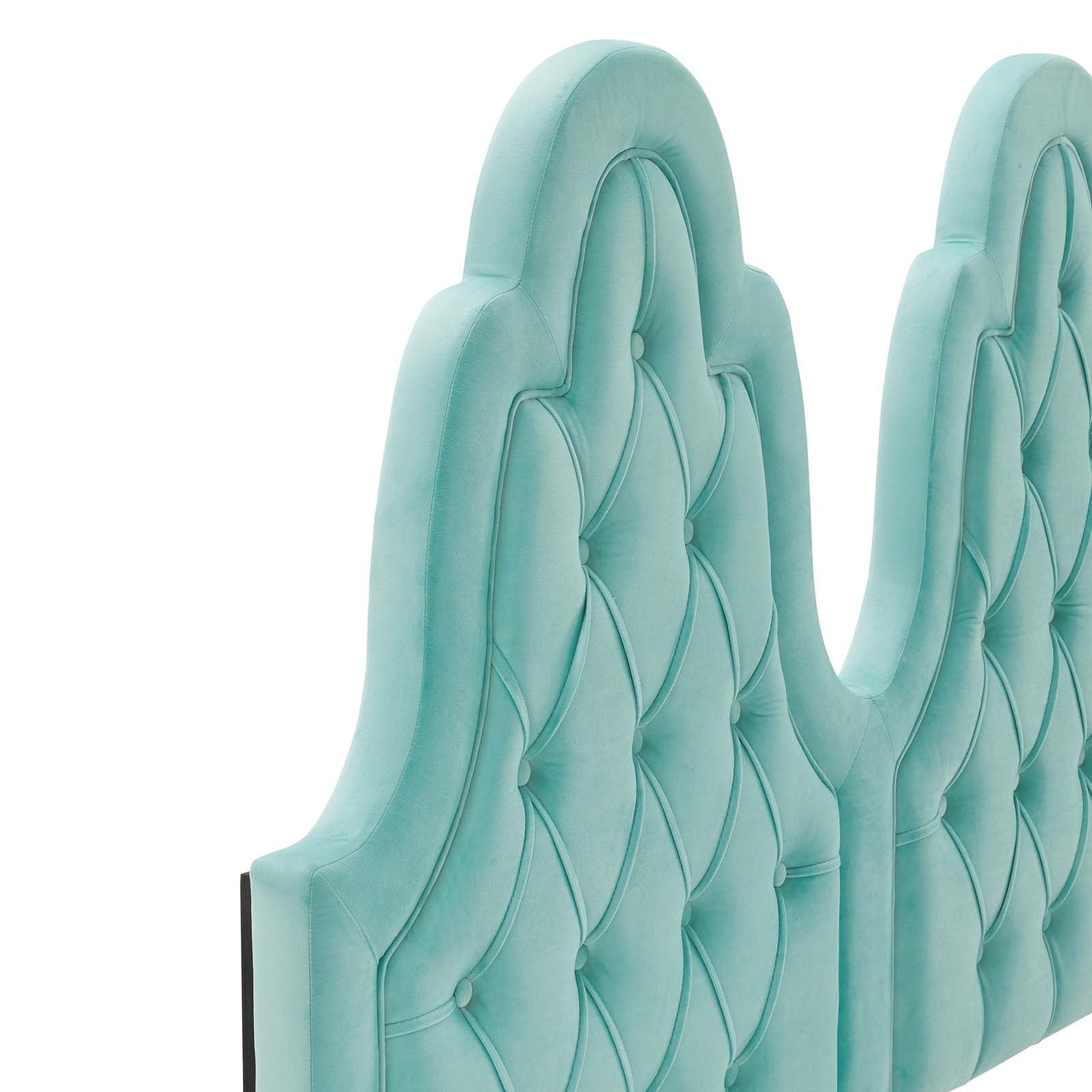 Modway Headboards - Augustine Tufted Performance Velvet King/California King Headboard Mint