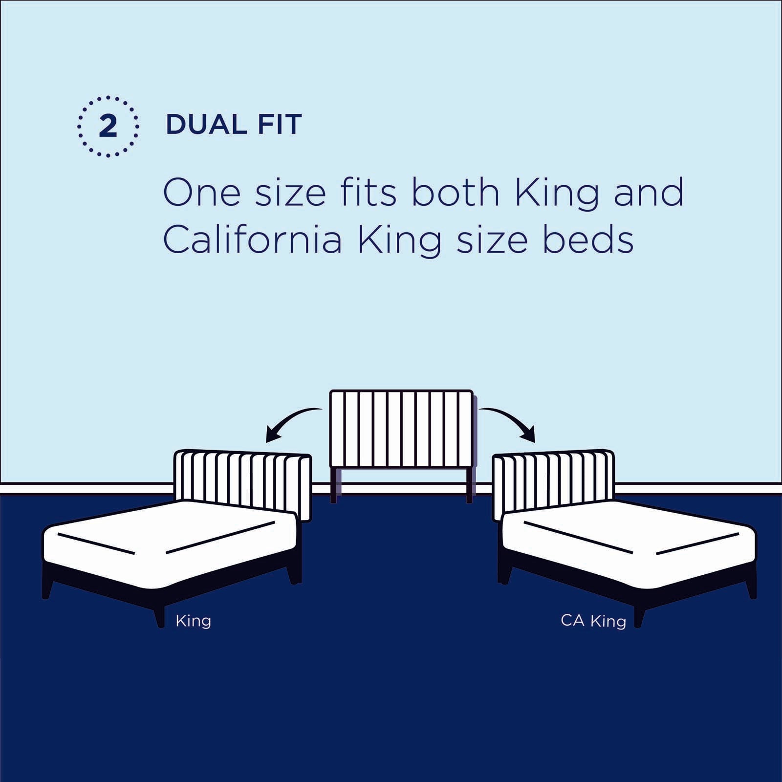 Modway Headboards - Augustine Tufted Performance Velvet King/California King Headboard Teal