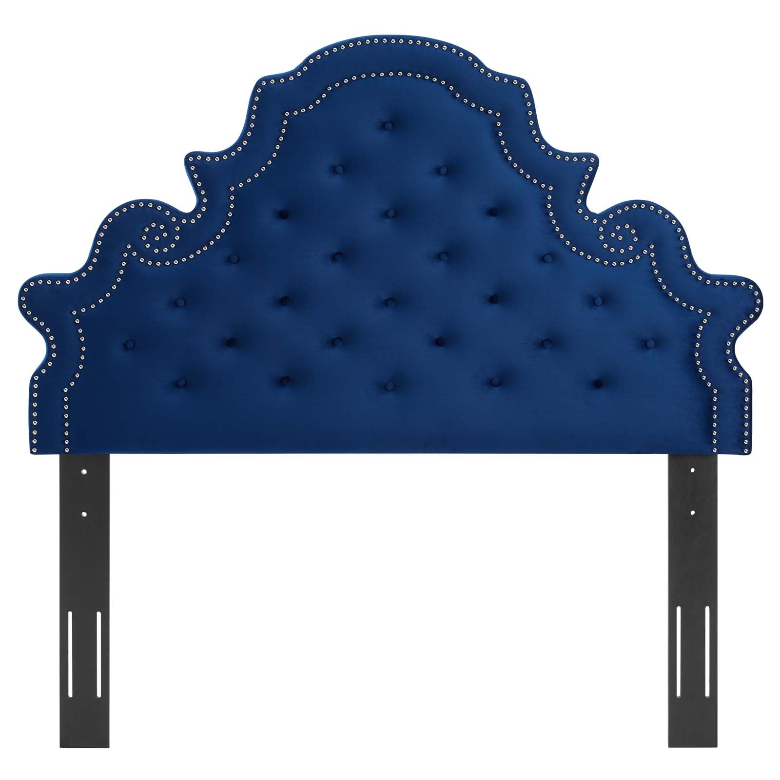 Modway Headboards - Diana Tufted Performance Velvet Twin Headboard Navy
