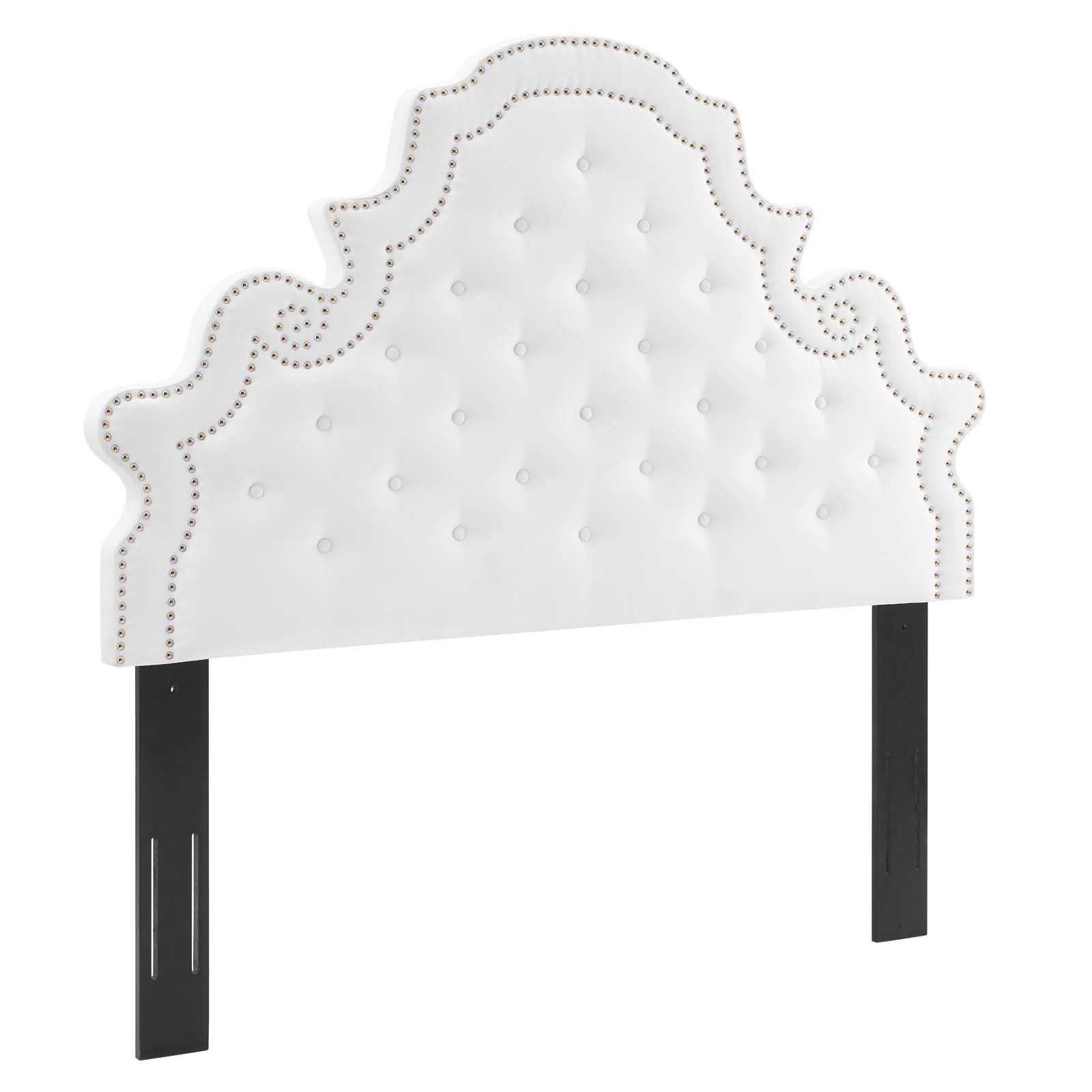 Modway Headboards - Diana Tufted Performance Velvet King/California King Headboard White