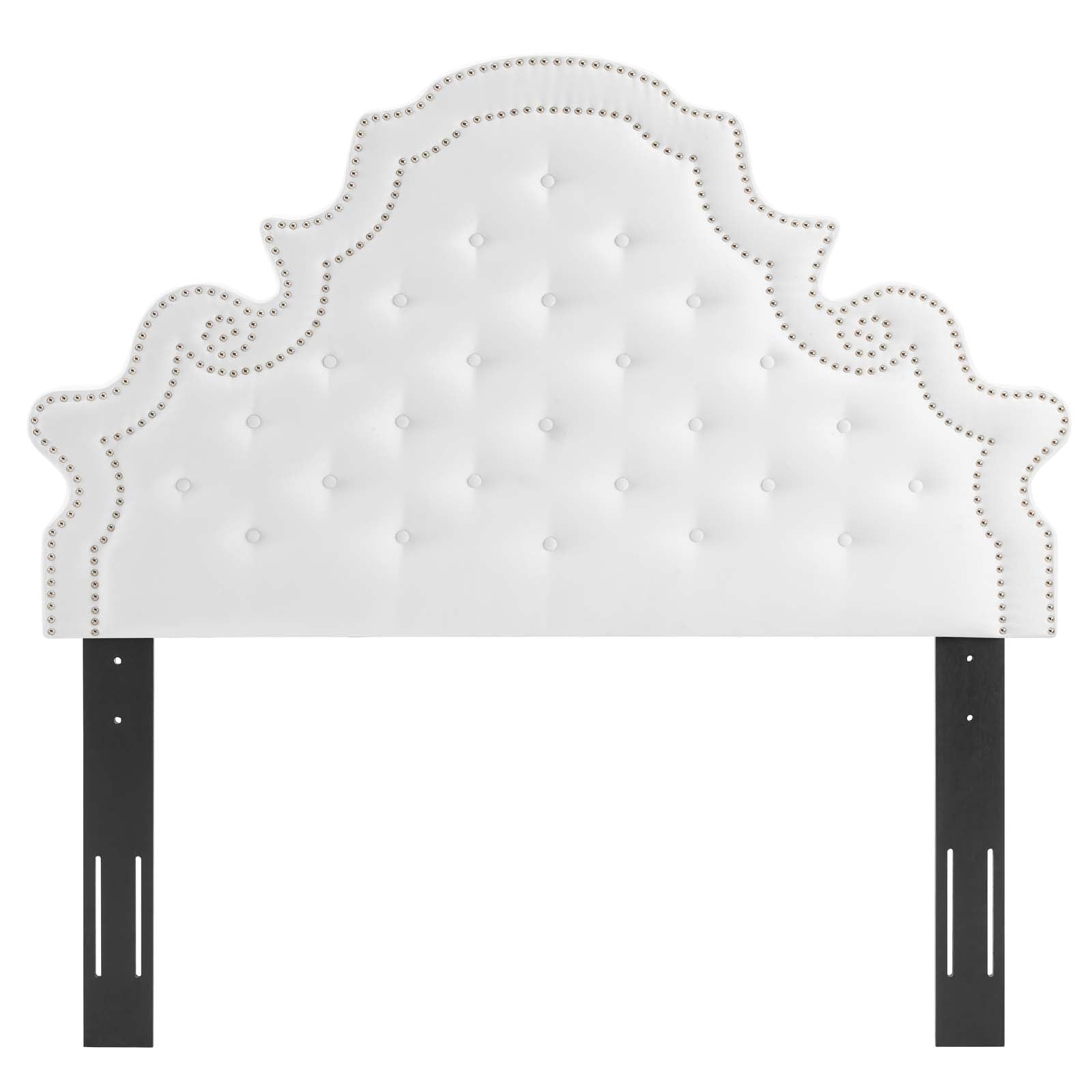 Modway Headboards - Diana Tufted Performance Velvet King/California King Headboard White
