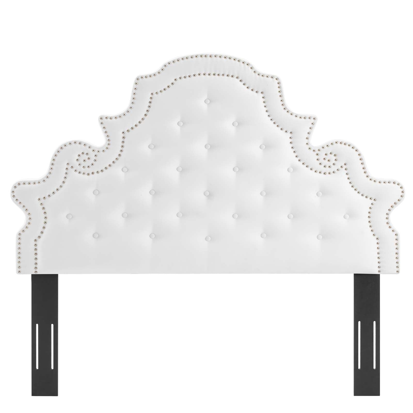 Modway Headboards - Diana Tufted Performance Velvet King/California King Headboard White