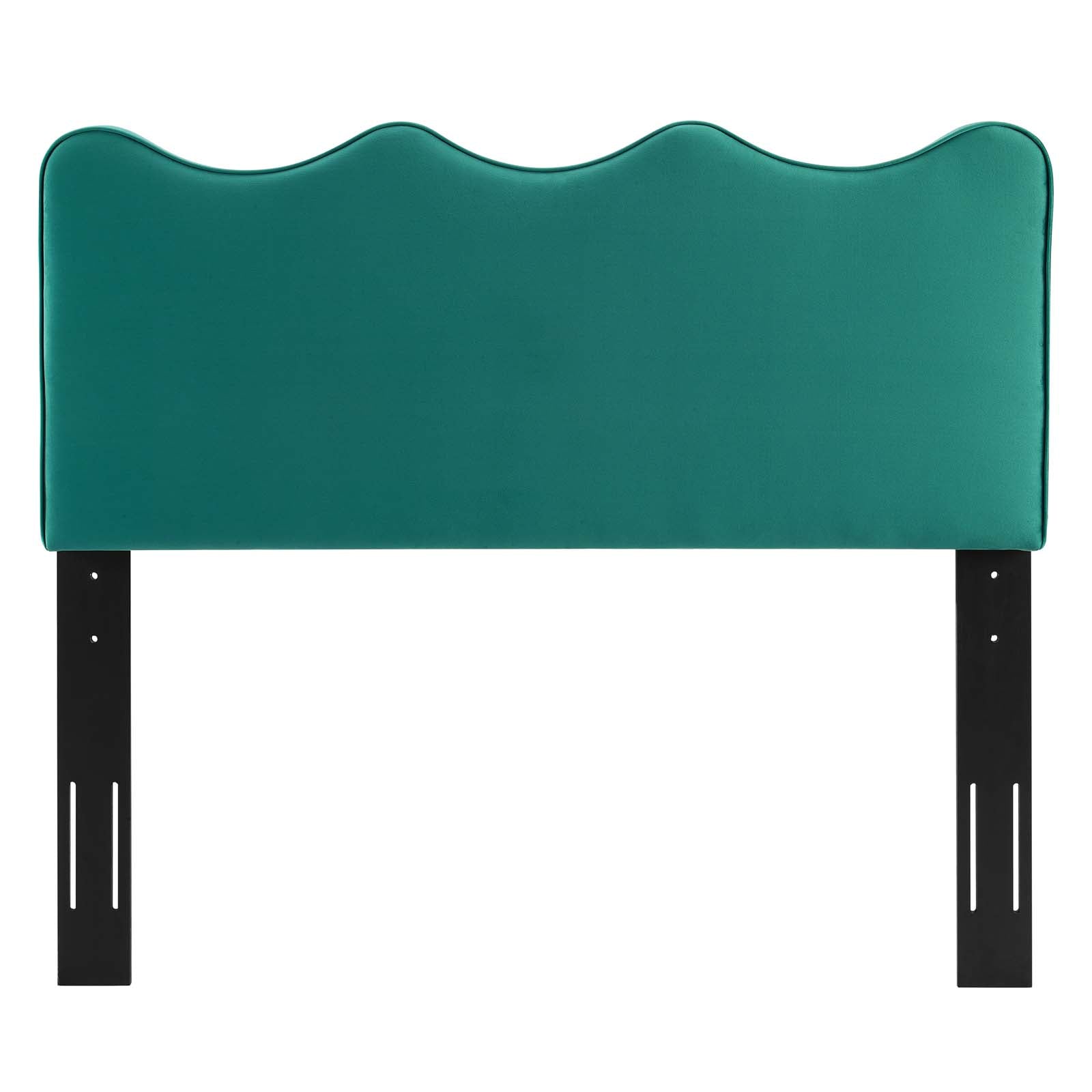 Modway Headboards - Athena Performance Velvet Twin Headboard Teal