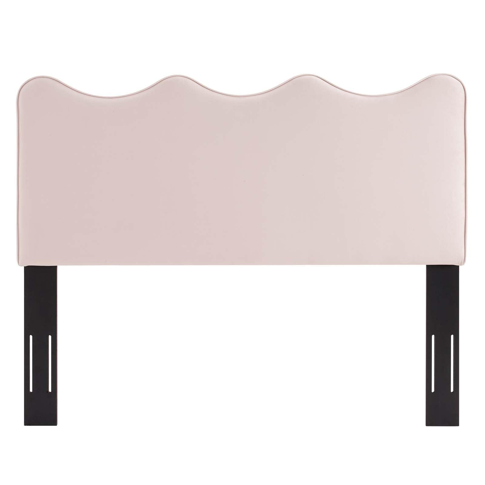 Modway Headboards - Athena Performance Velvet Full/Queen Headboard Pink