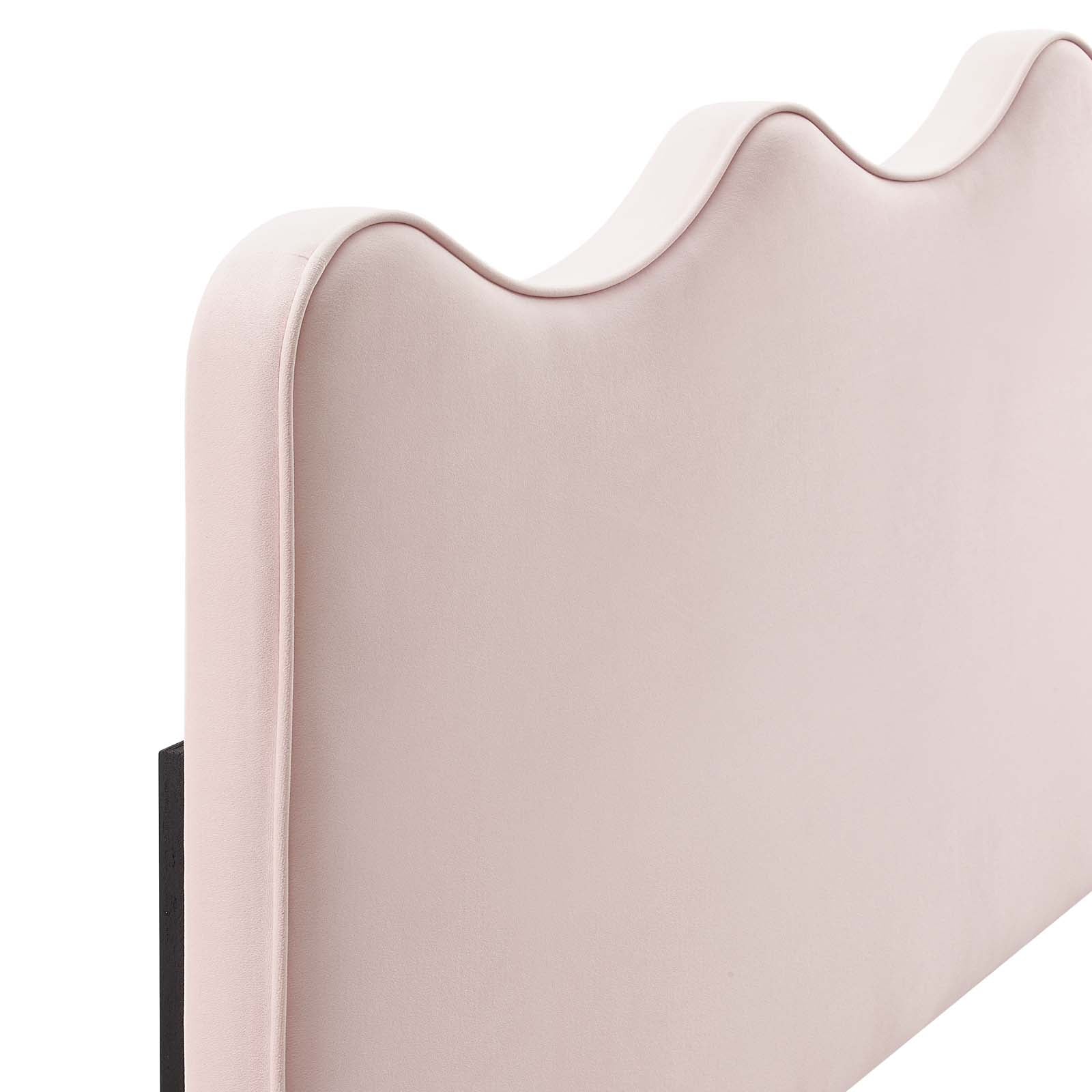 Modway Headboards - Athena Performance Velvet King/California King Headboard Pink