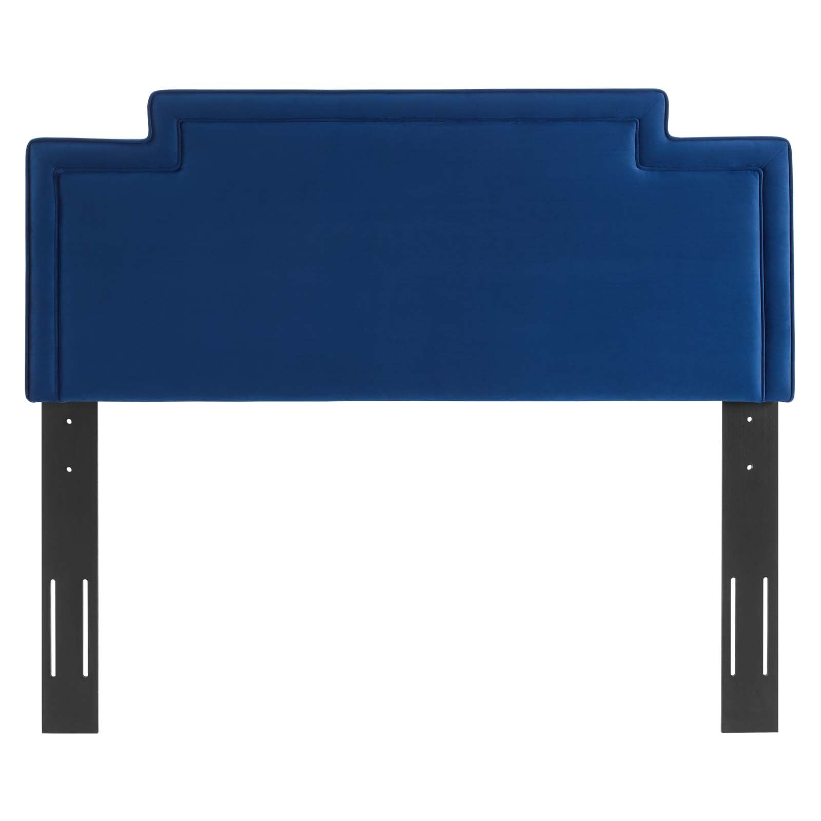 Modway Headboards - Transfix Performance Velvet Full/Queen Headboard Navy