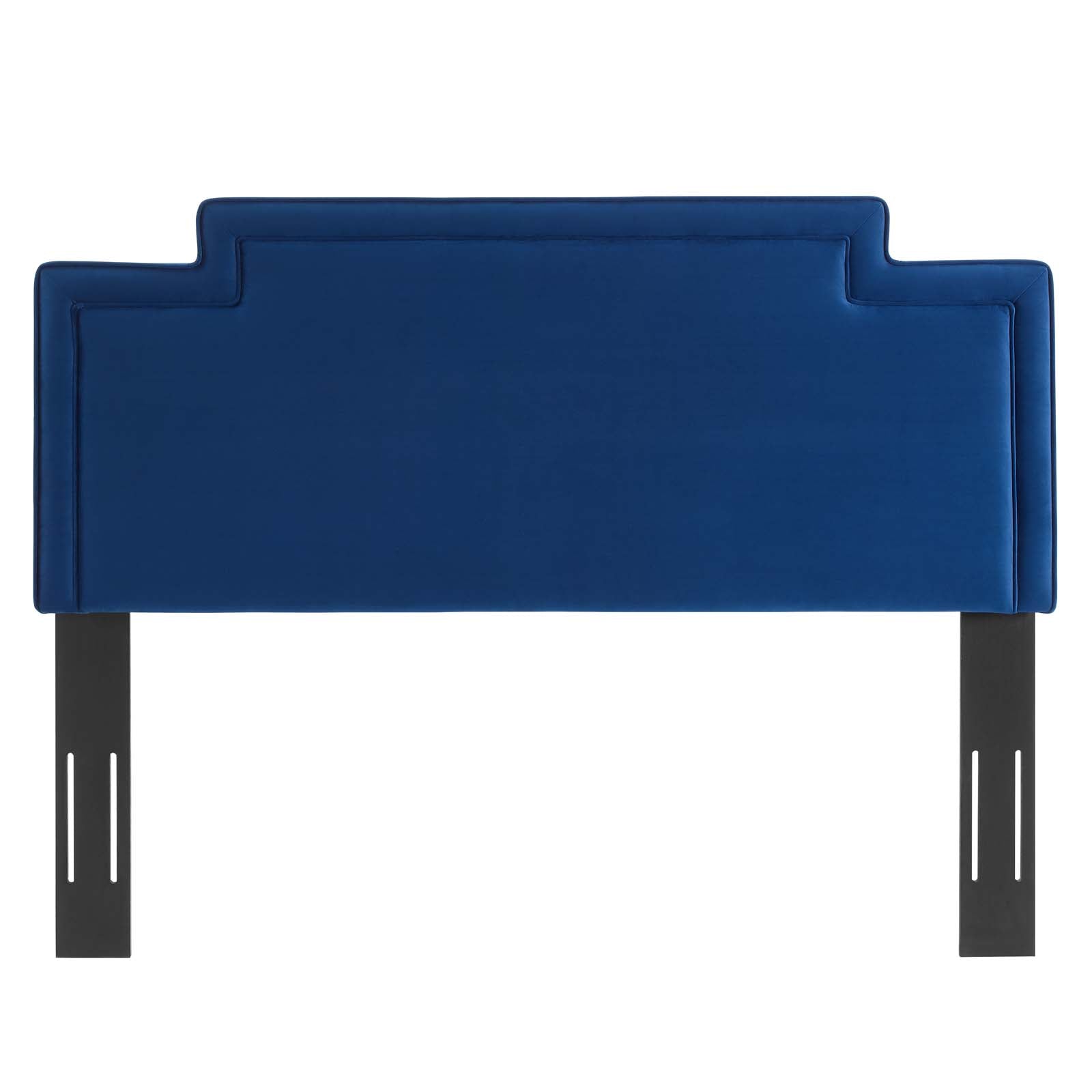 Modway Headboards - Transfix Performance Velvet Full/Queen Headboard Navy