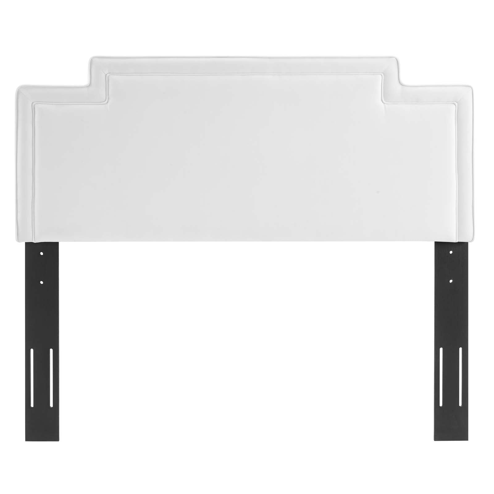 Modway Headboards - Transfix Performance Velvet King/California King Headboard White