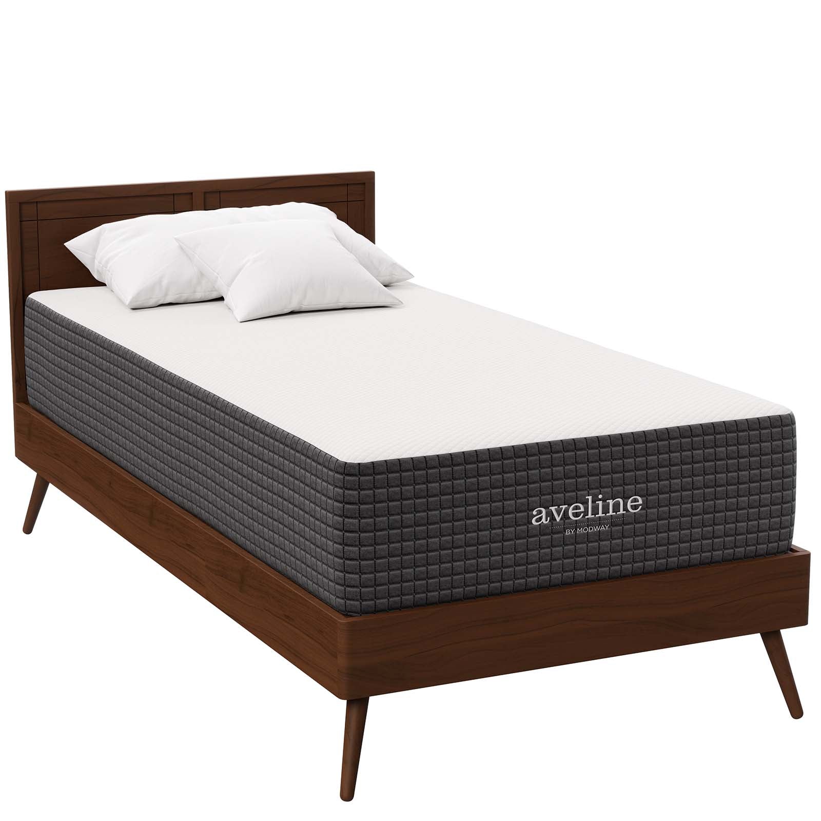 Modway Mattresses - Aveline 12" Memory Foam Twin Mattress White