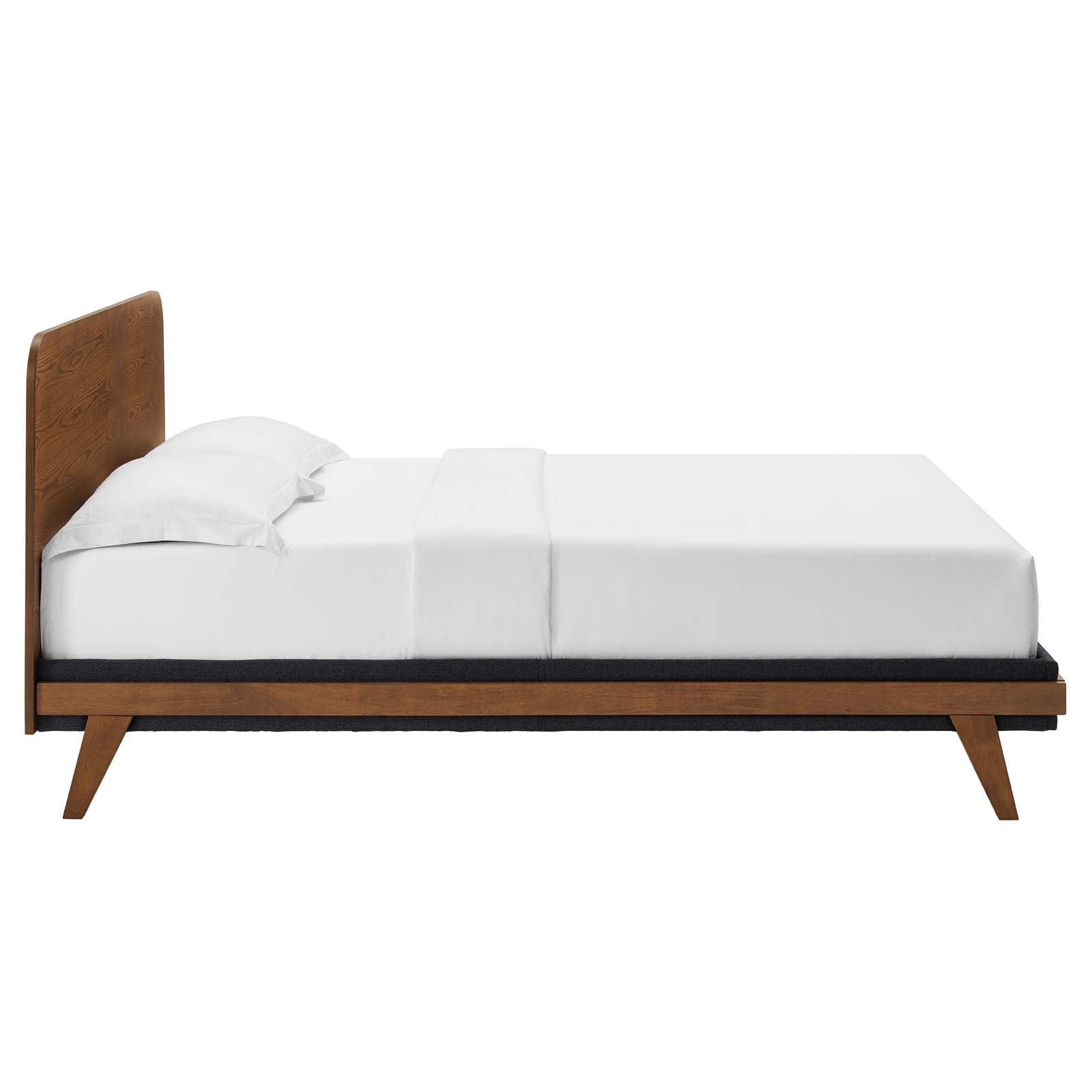 Modway Beds - Dylan Queen Platform Bed Walnut