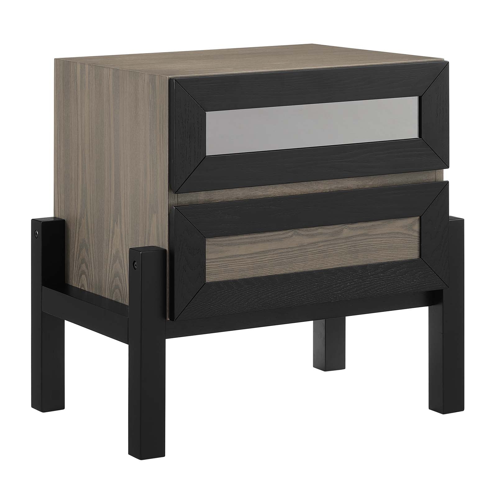 Modway Nightstands & Side Tables - Merritt Nightstand Oak