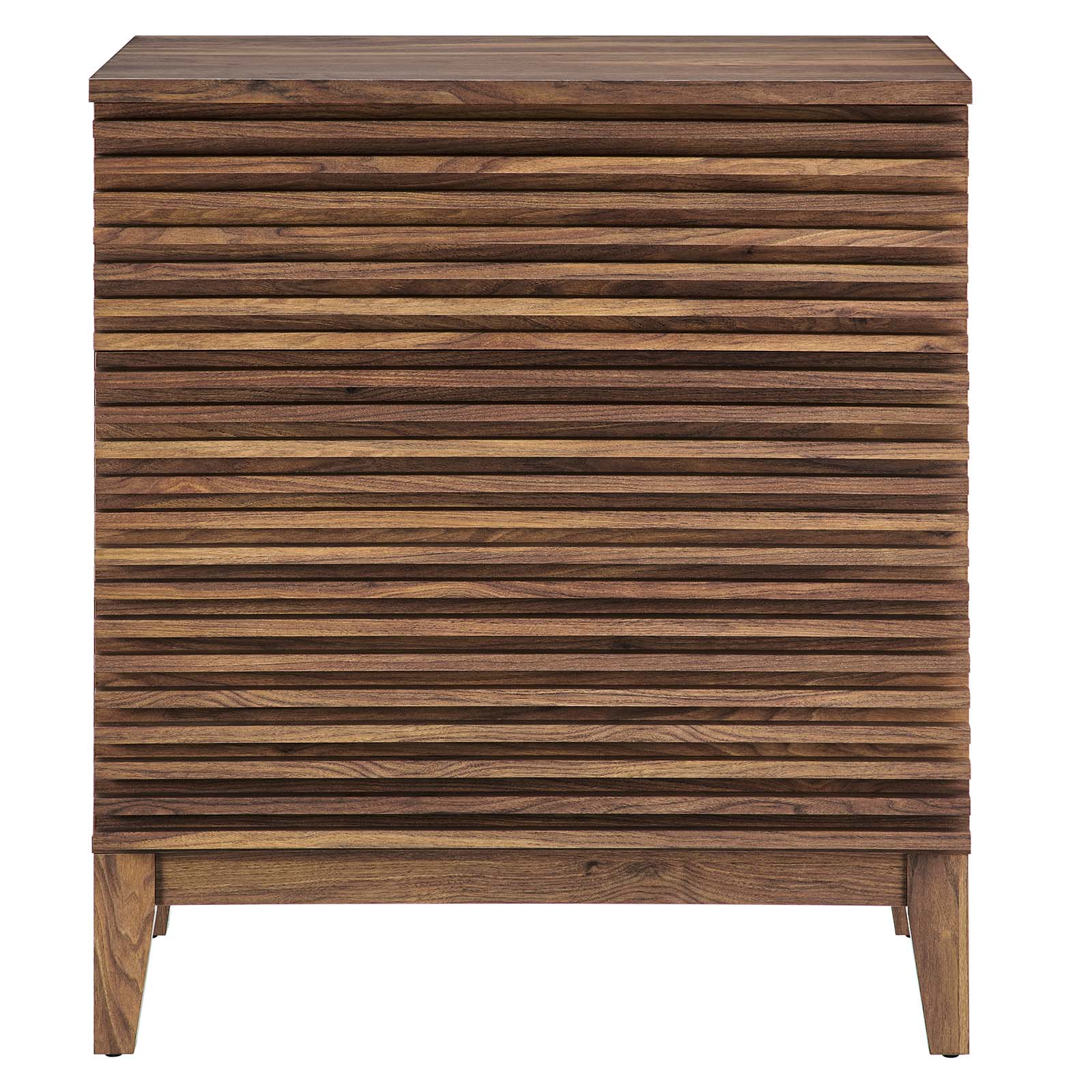 Modway Chest of Drawers - Render 3-Drawer Bachelor'S Chest Walnut