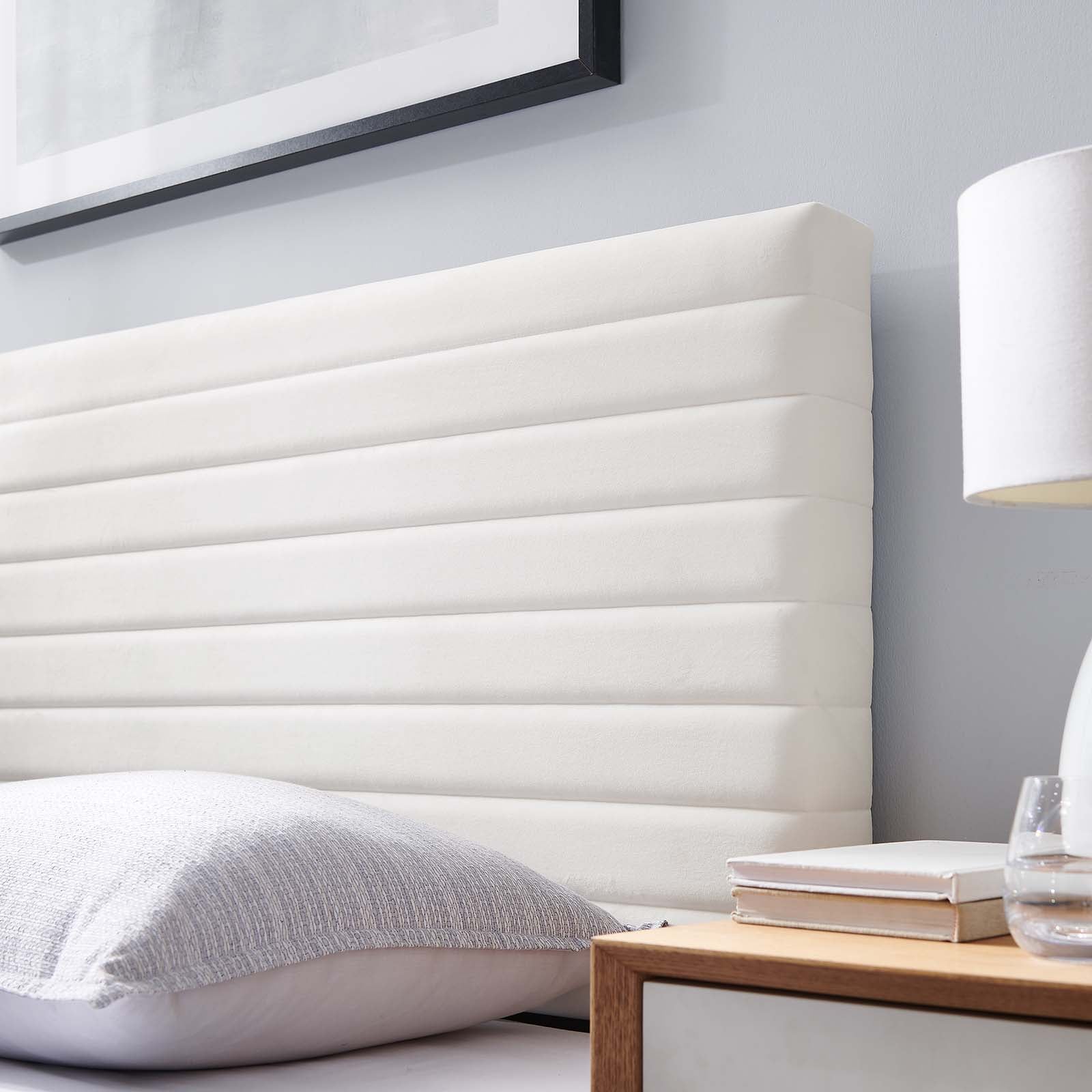 Modway Headboards - Tranquil Full/Queen Headboard White