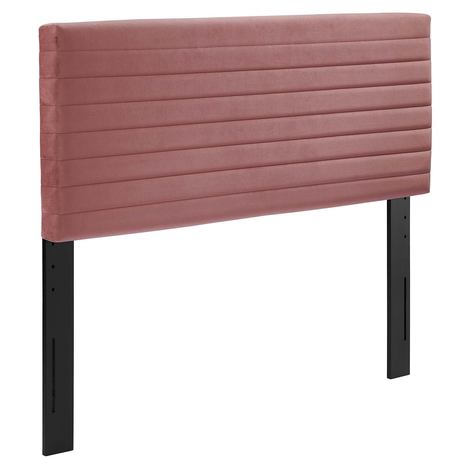 Modway Headboards - Tranquil-King/California-King-Headboard-Dusty-Rose