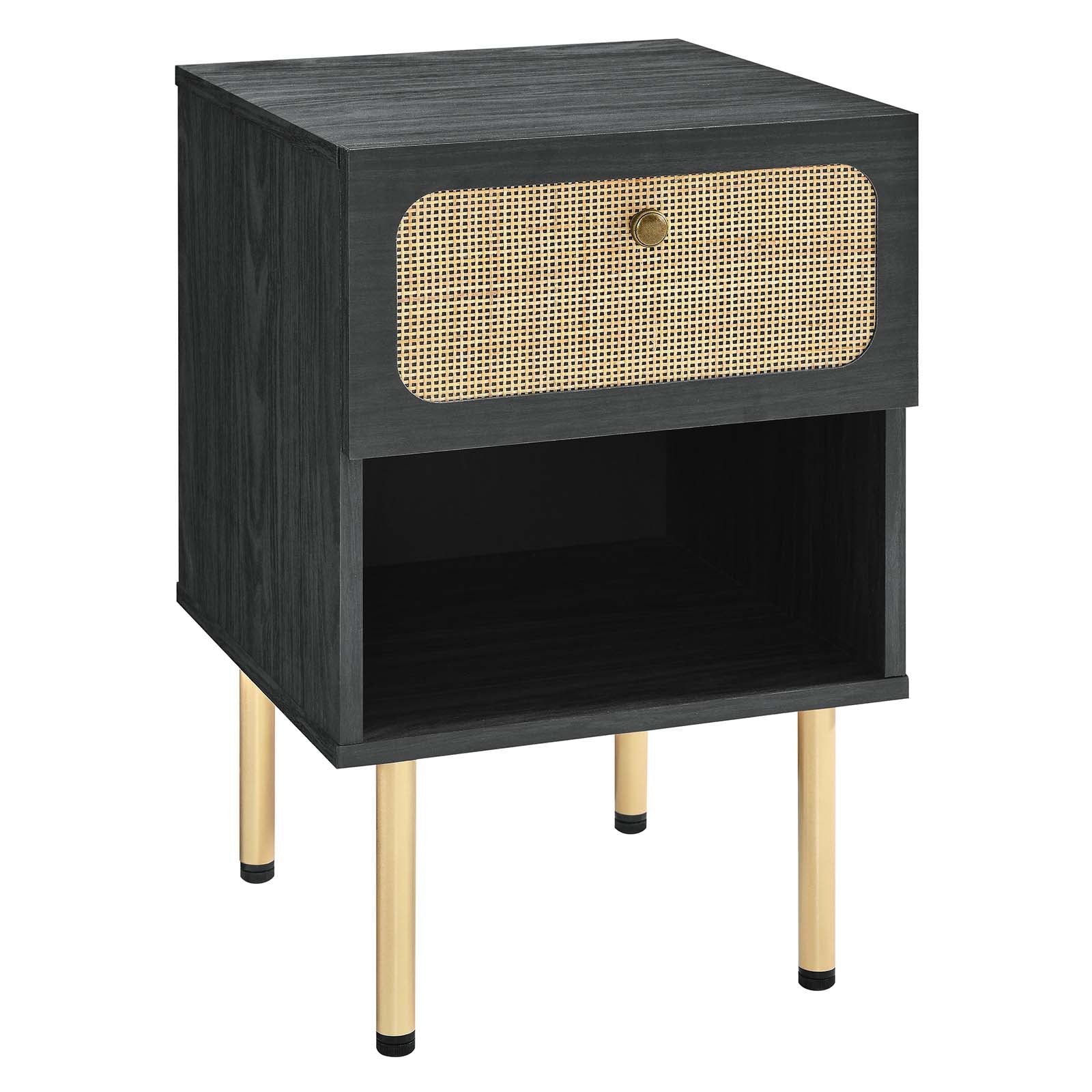 Modway Nightstands & Side Tables - Chaucer-Nightstand-Black