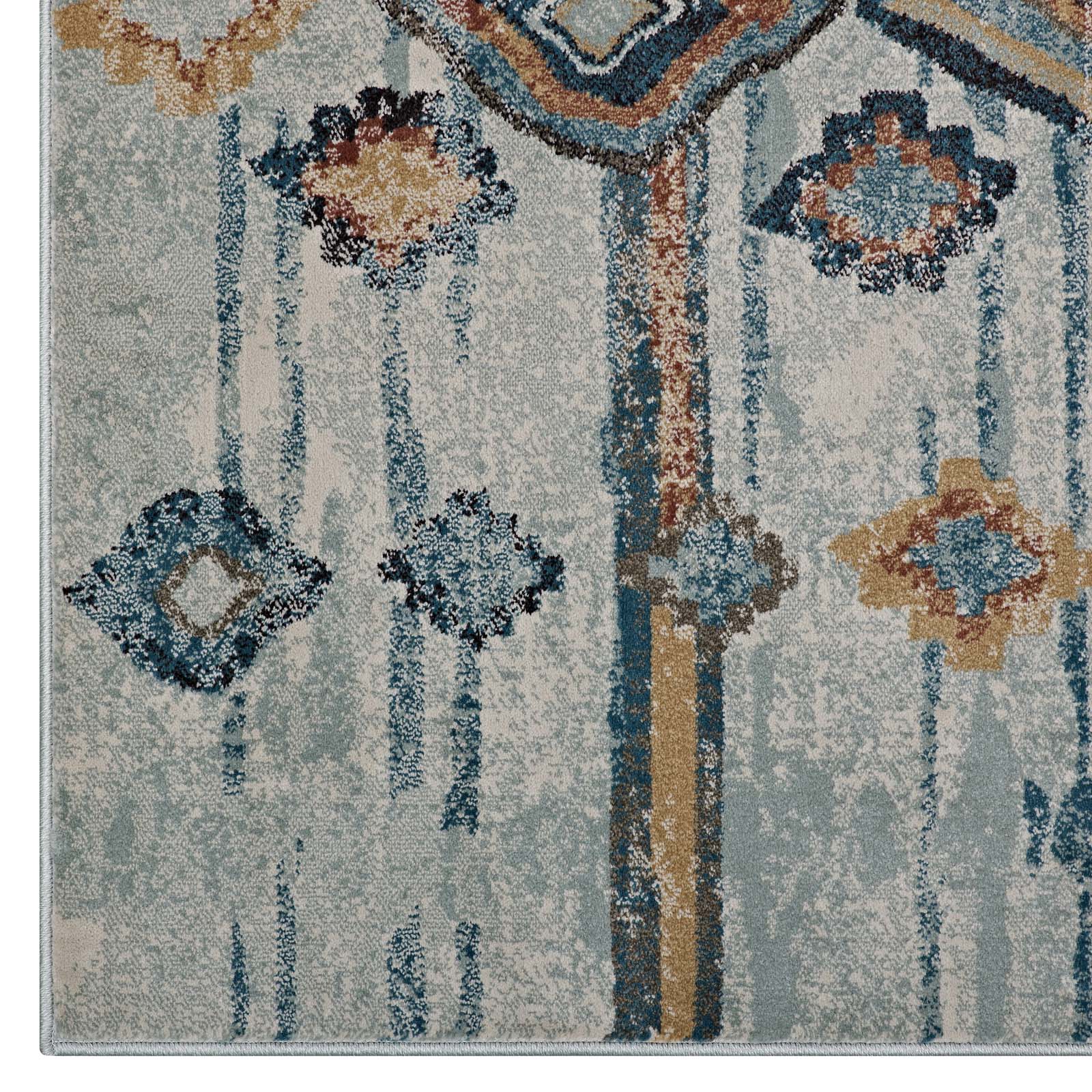 Modway Indoor Rugs - Jenica 8' x 10' Area Rug Multicolored