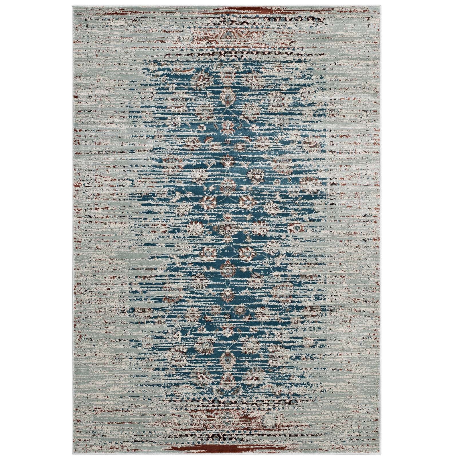 Modway Indoor Rugs - Hesper 8' x 10' Area Rug Multicolored