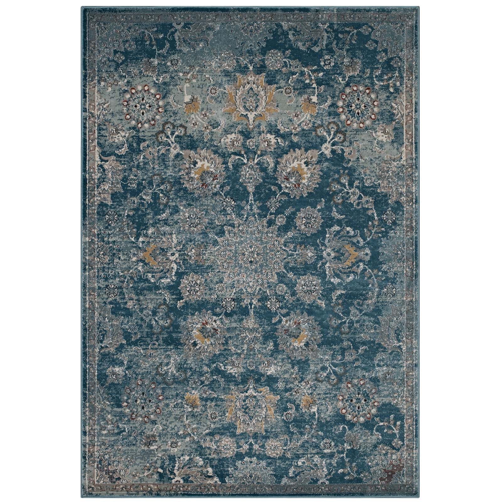 Modway Indoor Rugs - Cynara 8' x 10' Area Rug Multicolored