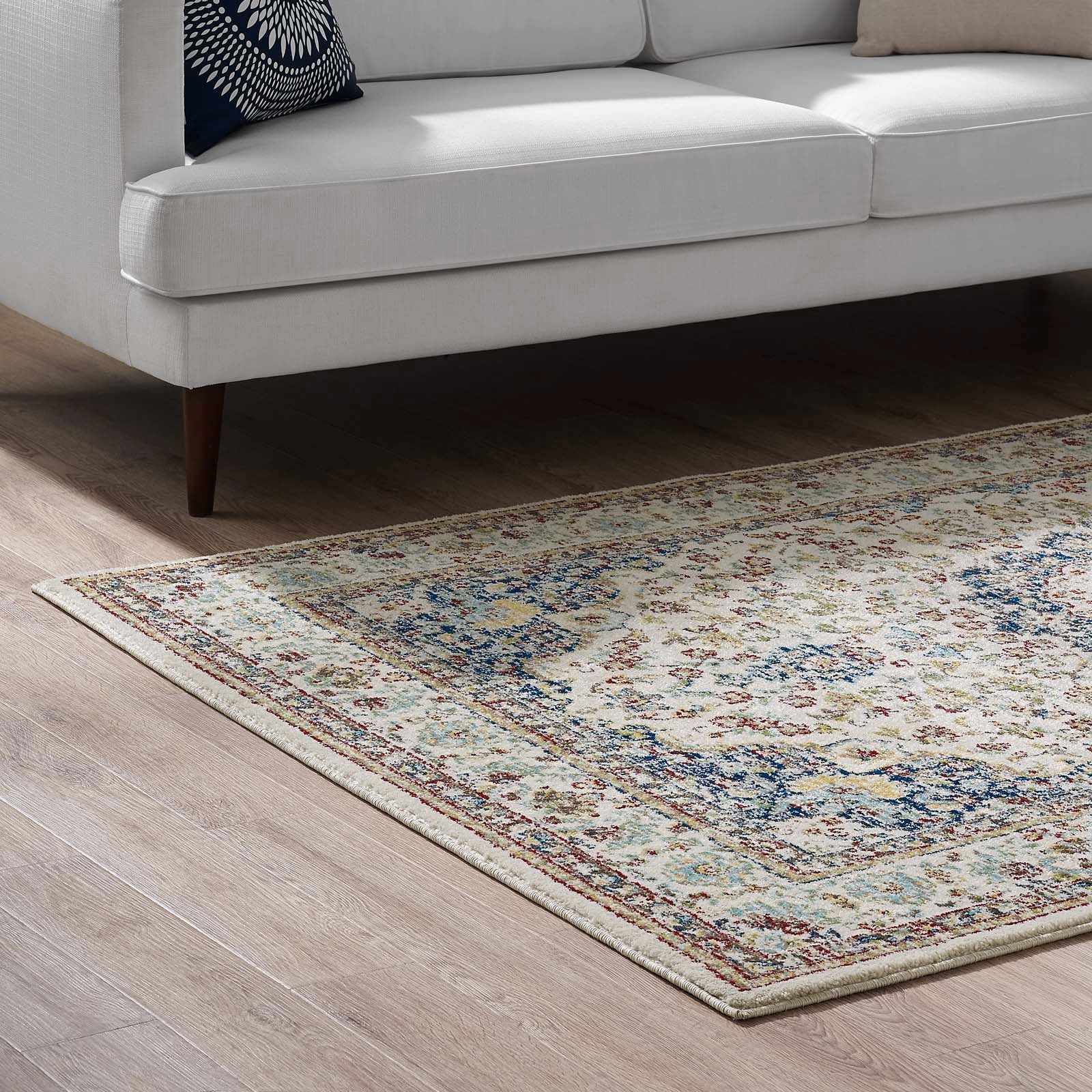 Modway Indoor Rugs - Meryam 5' x 8' Area Rug Multicolored