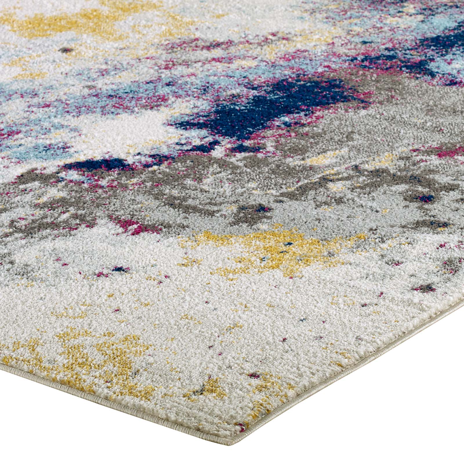 Modway Indoor Rugs - Entourage Adeline Contemporary Modern Abstract 8x10 Area Rug Multicolored