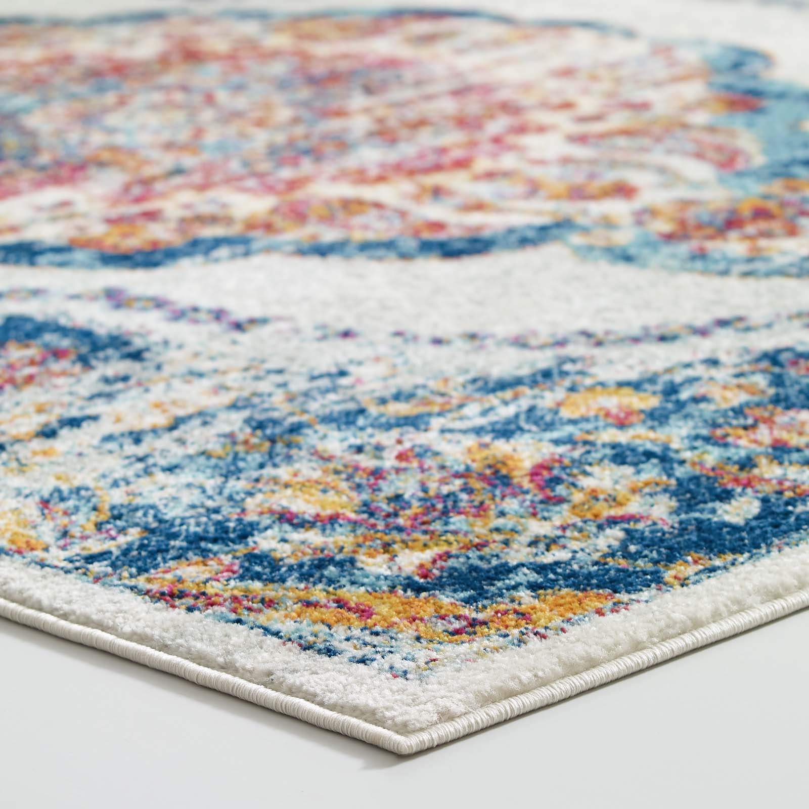 Modway Indoor Rugs - Entourage Malia 5' x 8' Area Rug Multicolored