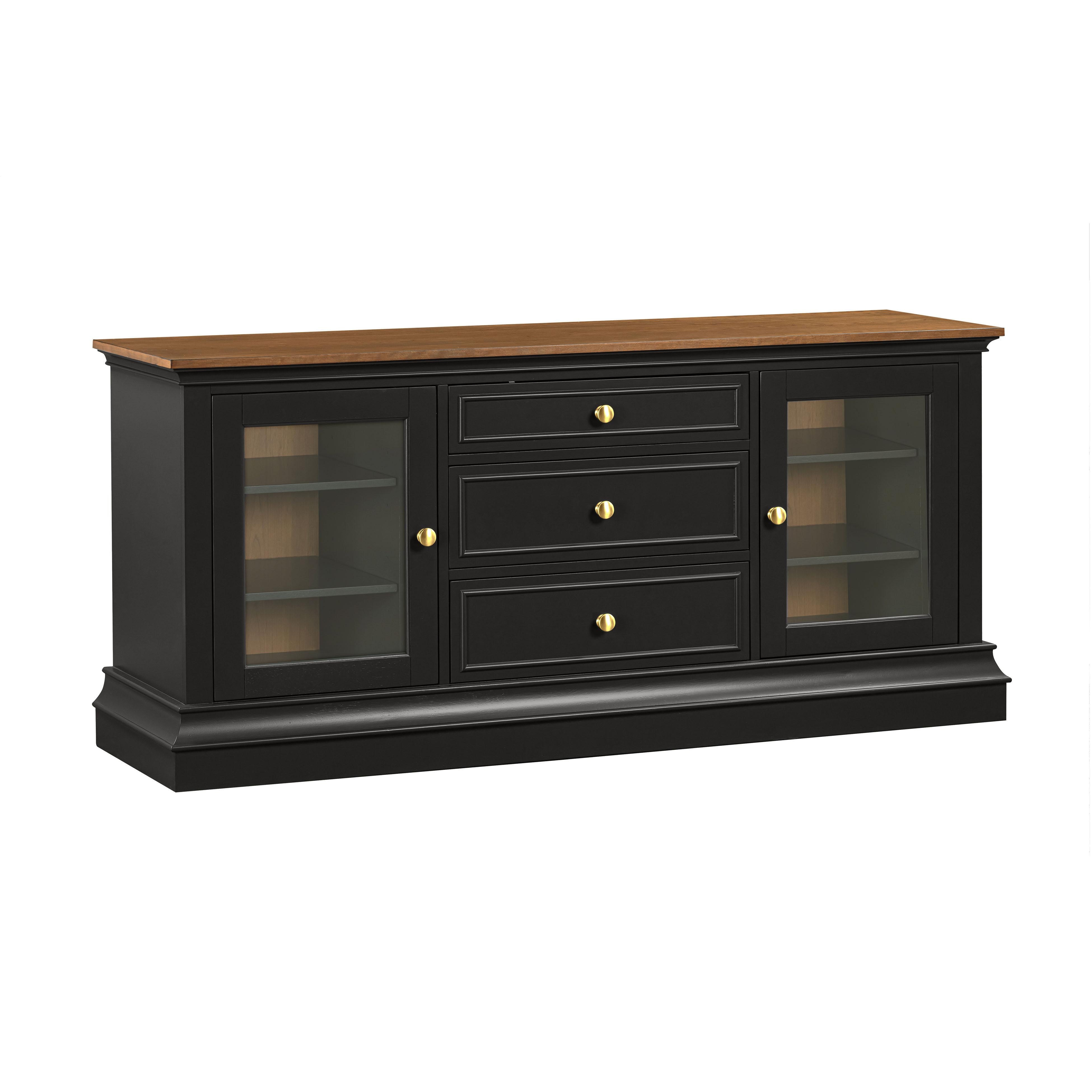 Tov Furniture Entertainment Centers - Hudson Charcoal Entertainment Console