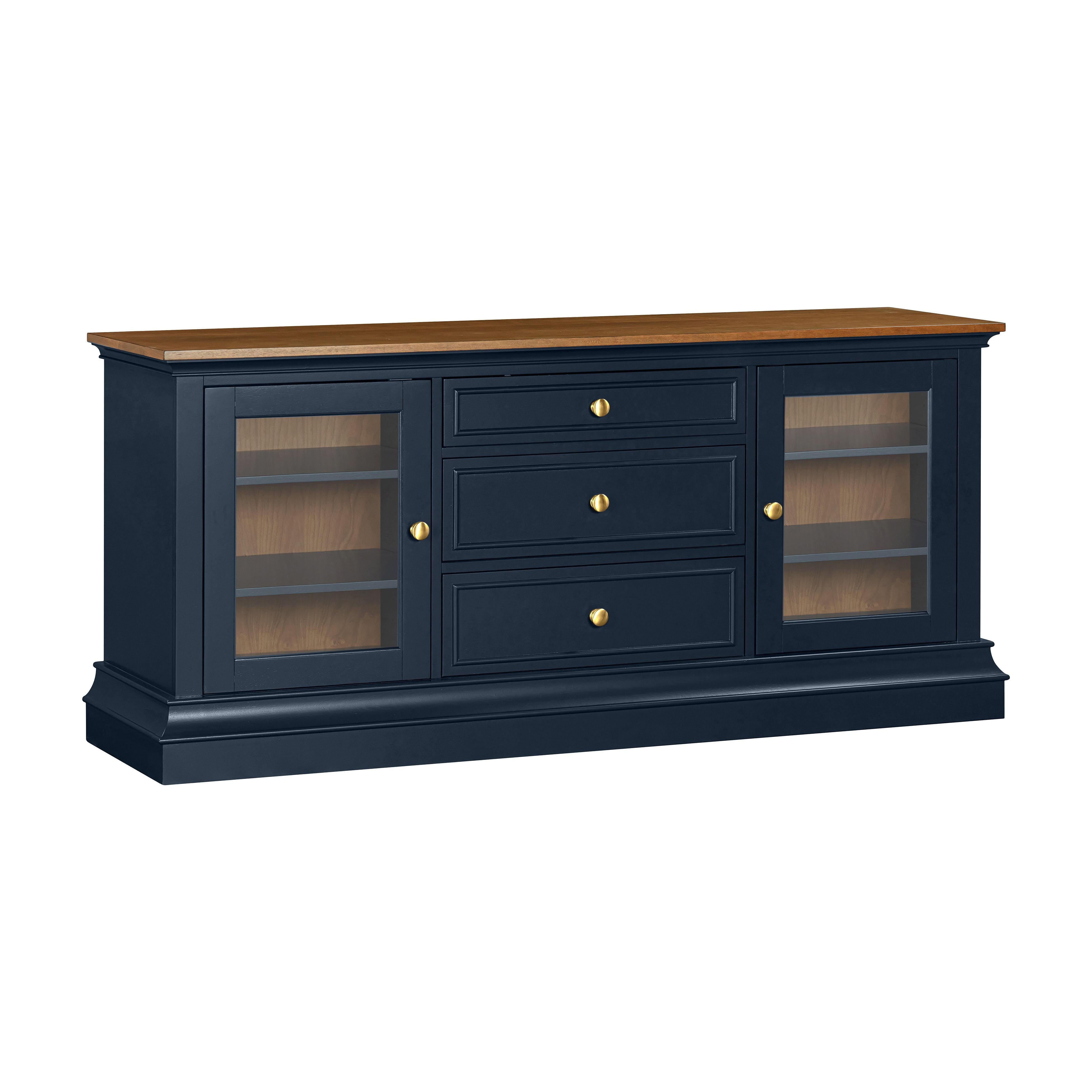 Tov Furniture Entertainment Centers - Hudson Blue Entertainment Console