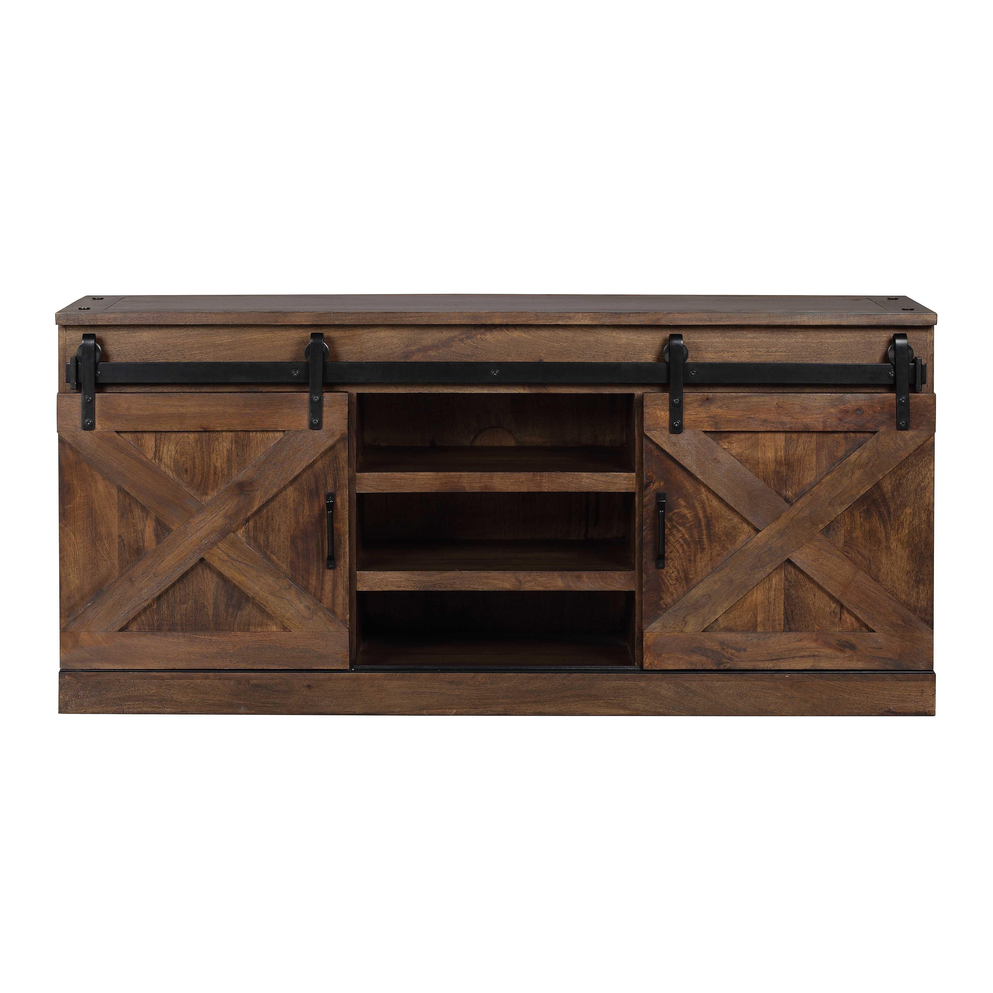 Tov Furniture Entertainment Centers - Dawson Rustic Brown Console