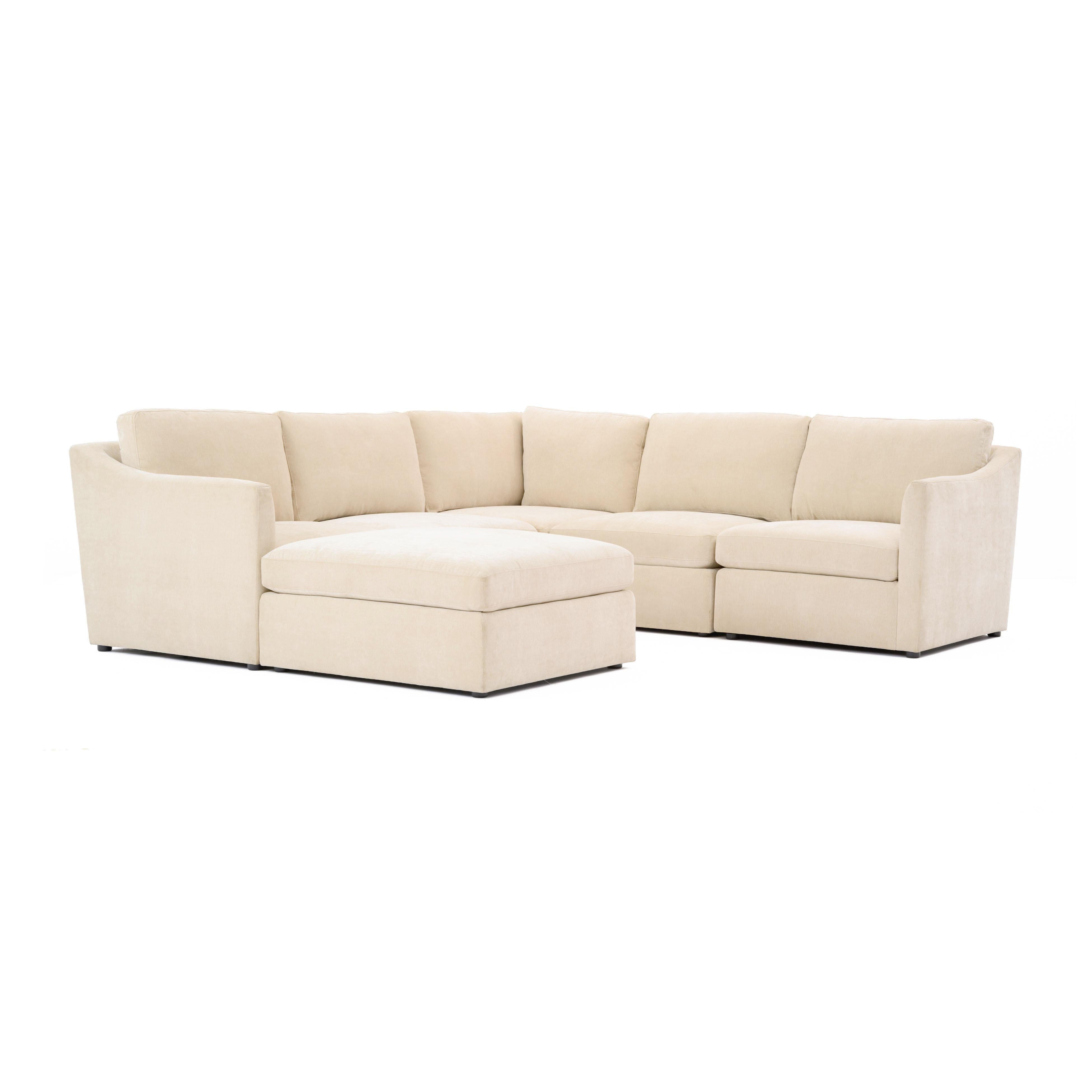 Tov Furniture Sectionals - Aiden Beige Modular Chaise Sectional
