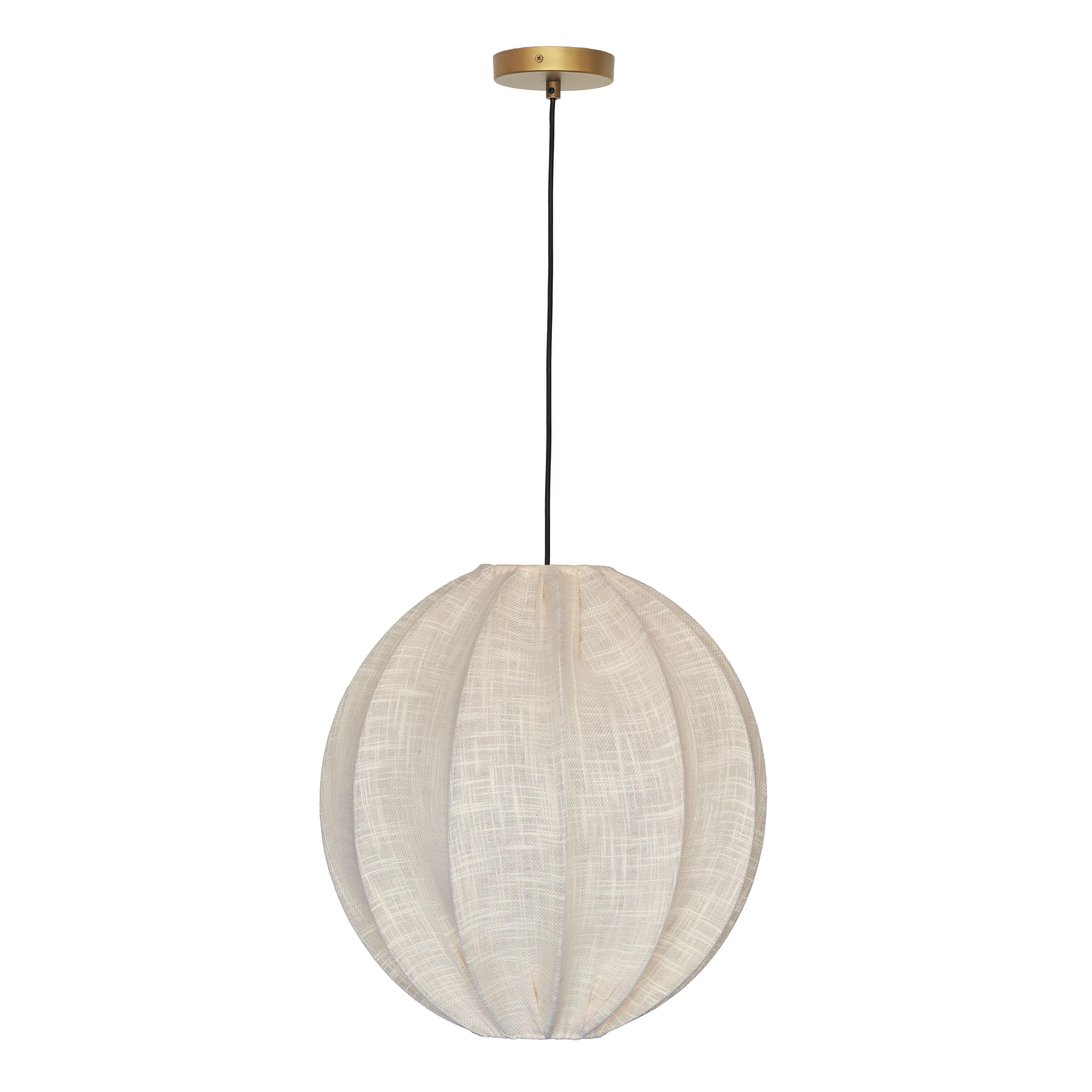 Tov Furniture Pendants - Elliana White Pendant Lamp