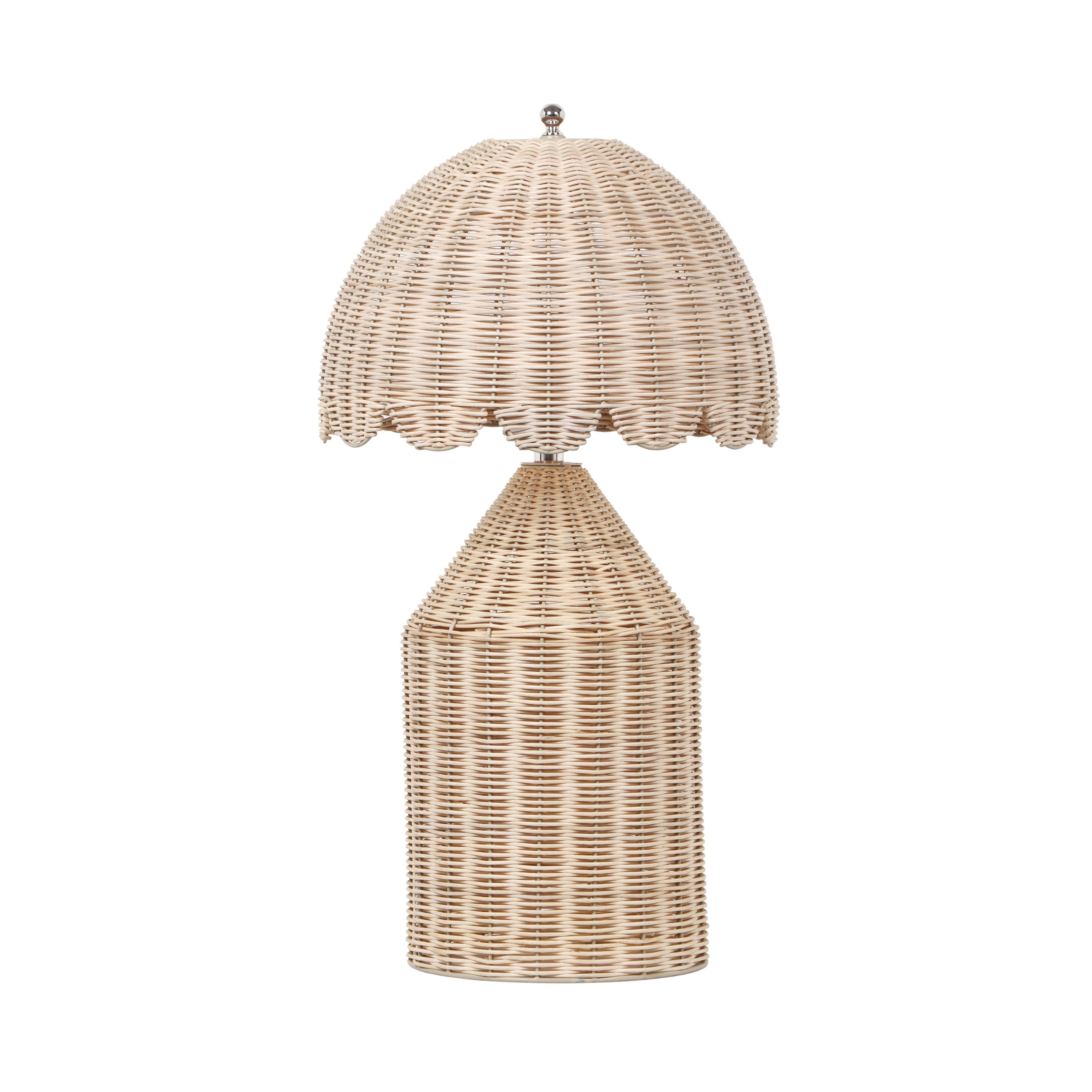 Tov Furniture Table Lamps - Willa Rattan Table Lamp