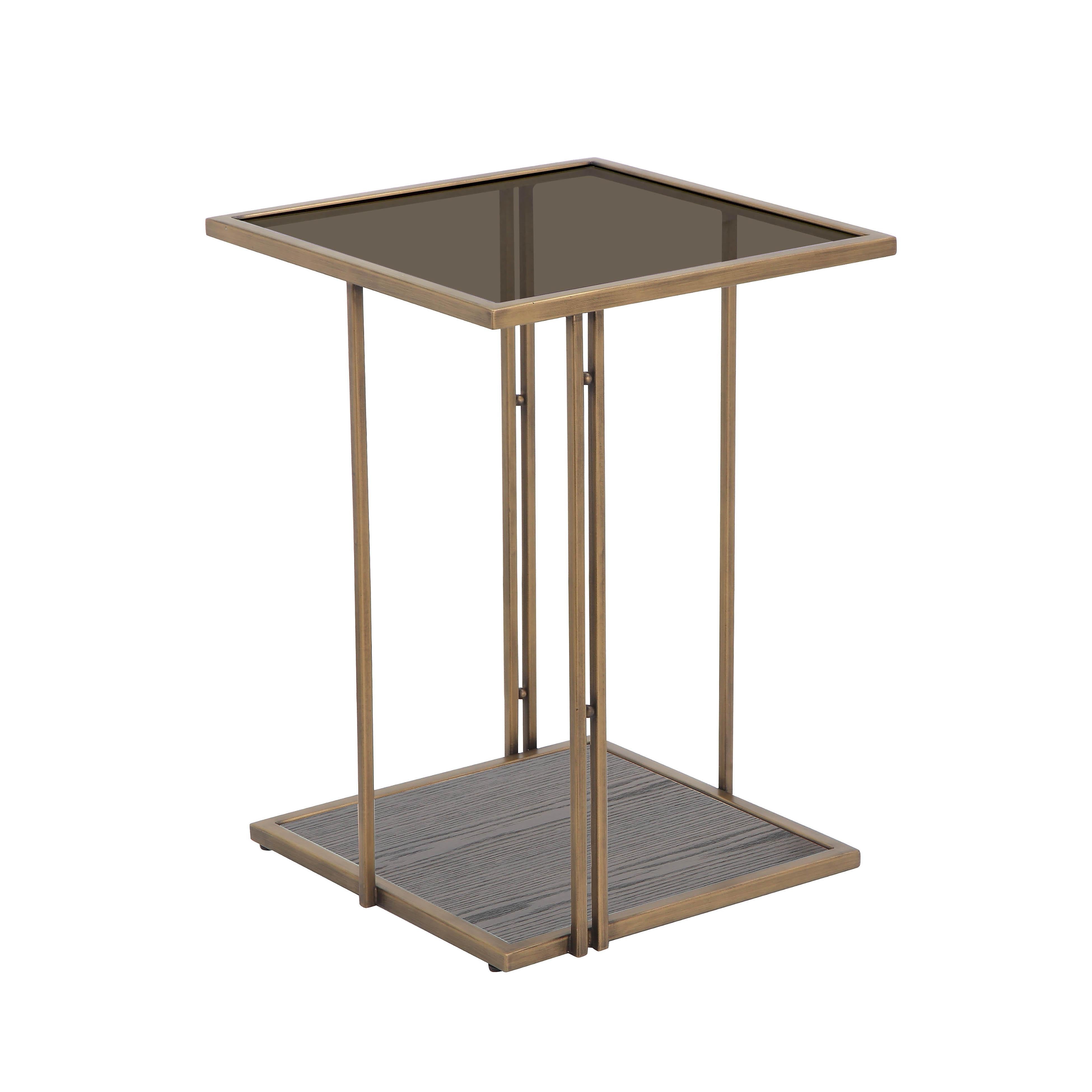 Tov Furniture Side Tables - Emma Brown Ash & Glass Side Table