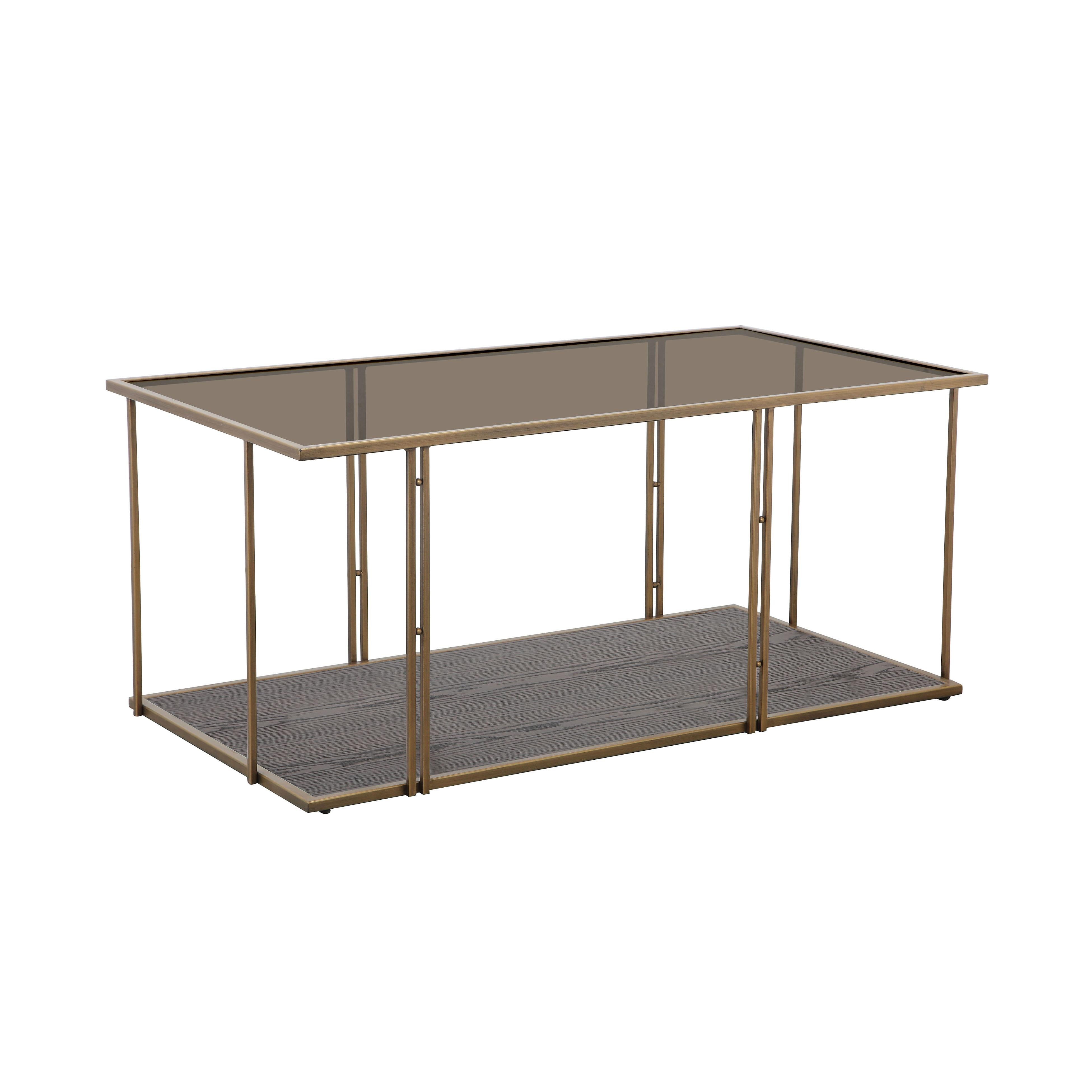 Tov Furniture Coffee Tables - Emma Brown Ash & Glass Coffee Table