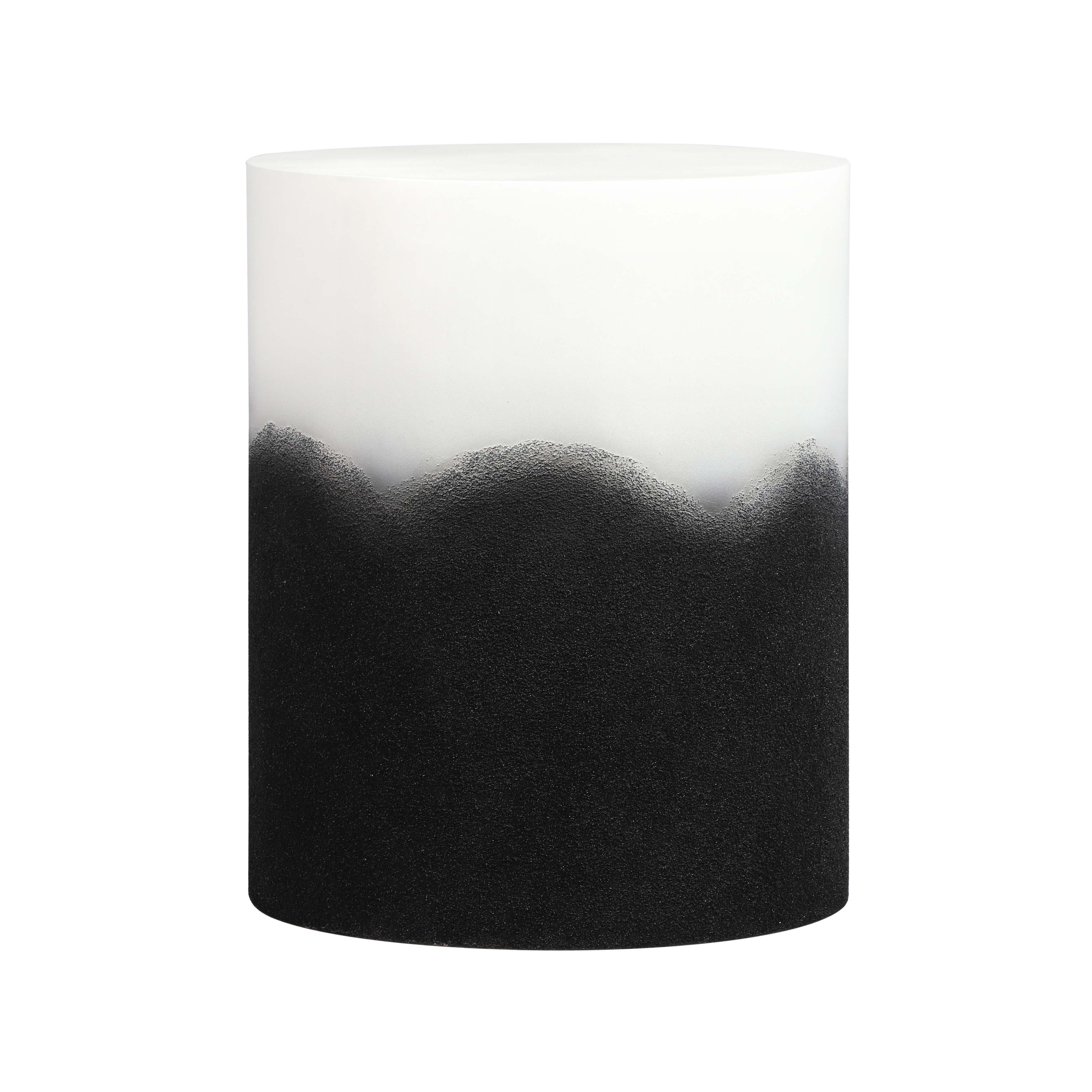 Tov Furniture Side Tables - Matra Black and White Side Table