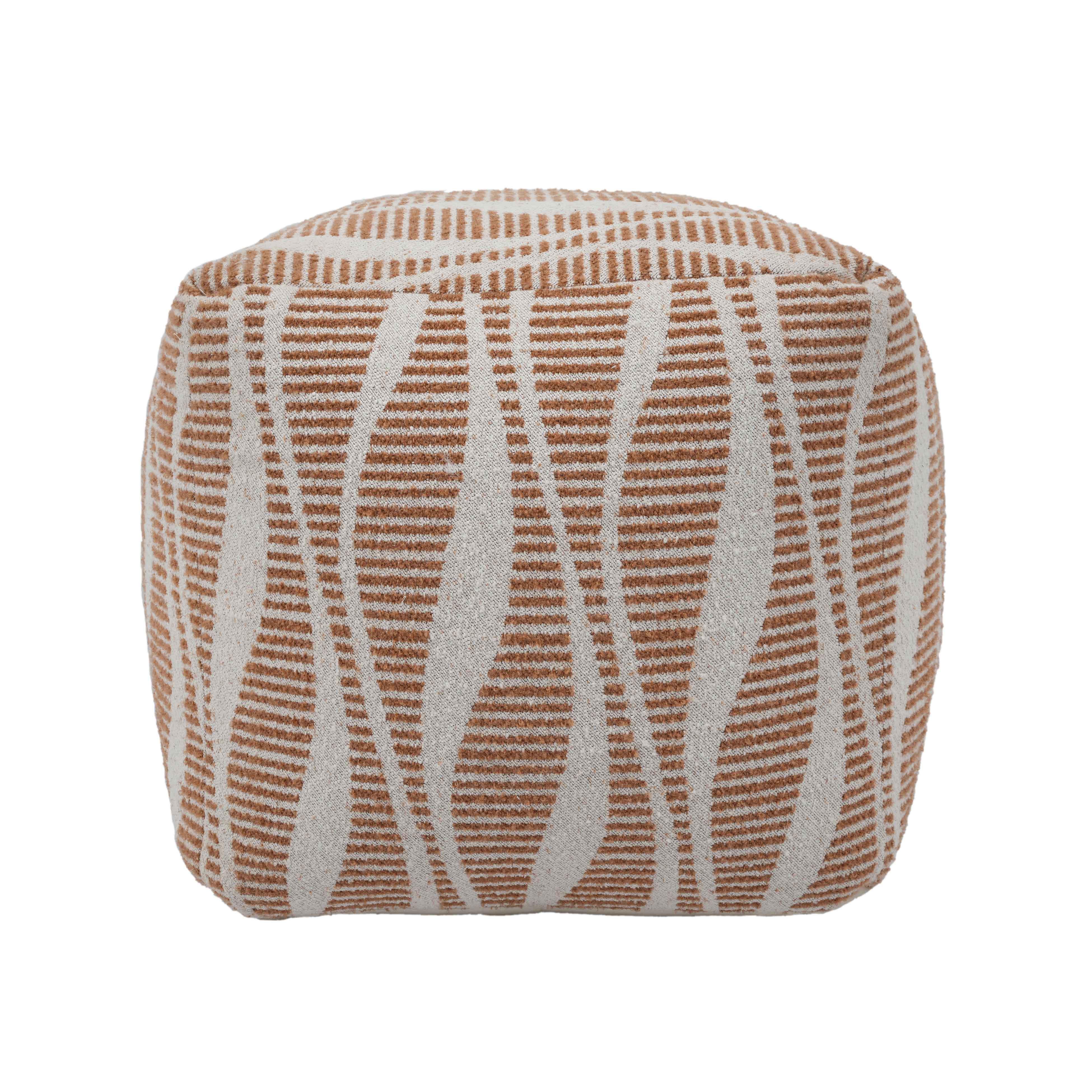 Tov Furniture Ottomans - Ember Woven Pouf
