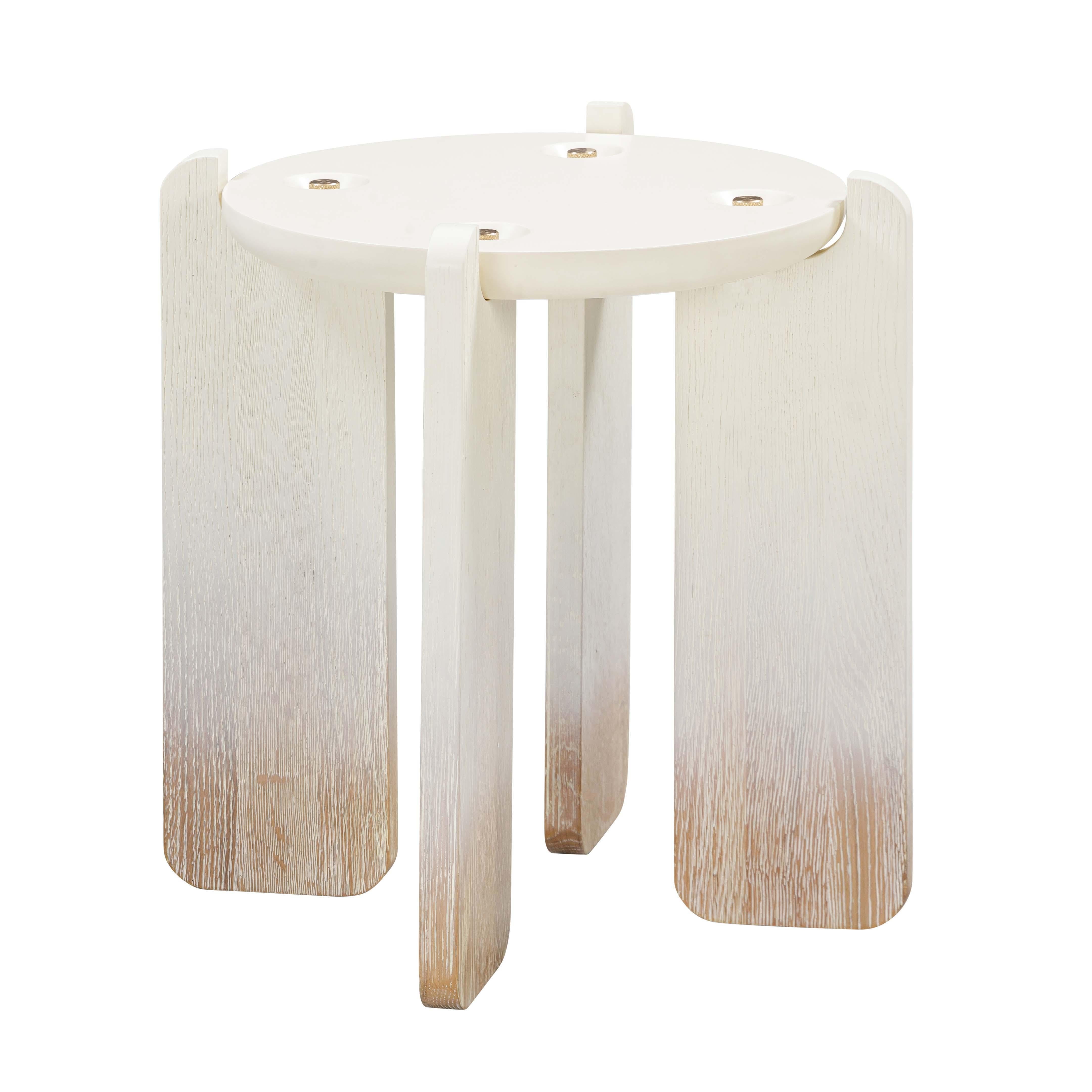 Tov Furniture Side Tables - Gloria Cream Oak Side Table