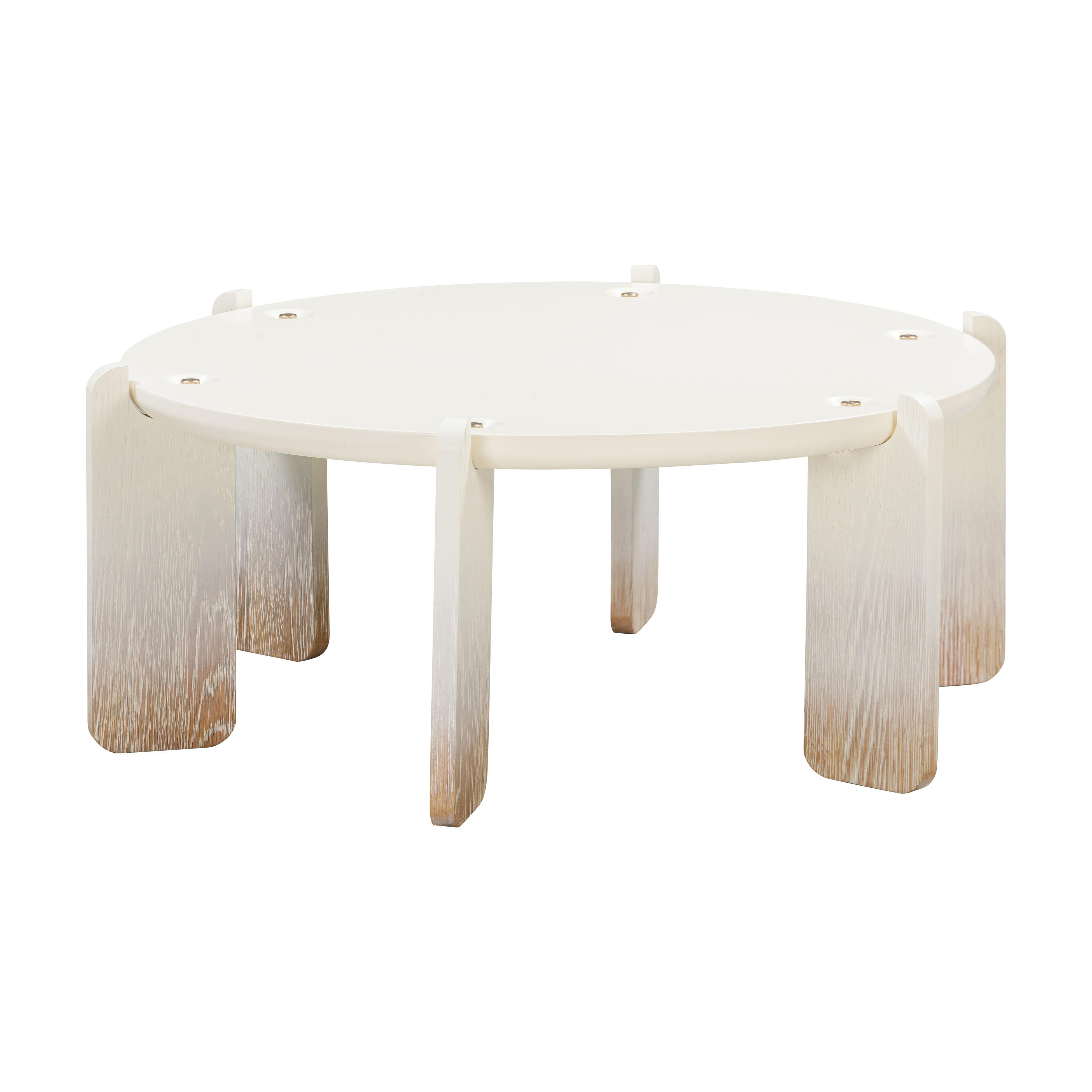 Tov Furniture Coffee Tables - Gloria Cream Oak Coffee Table