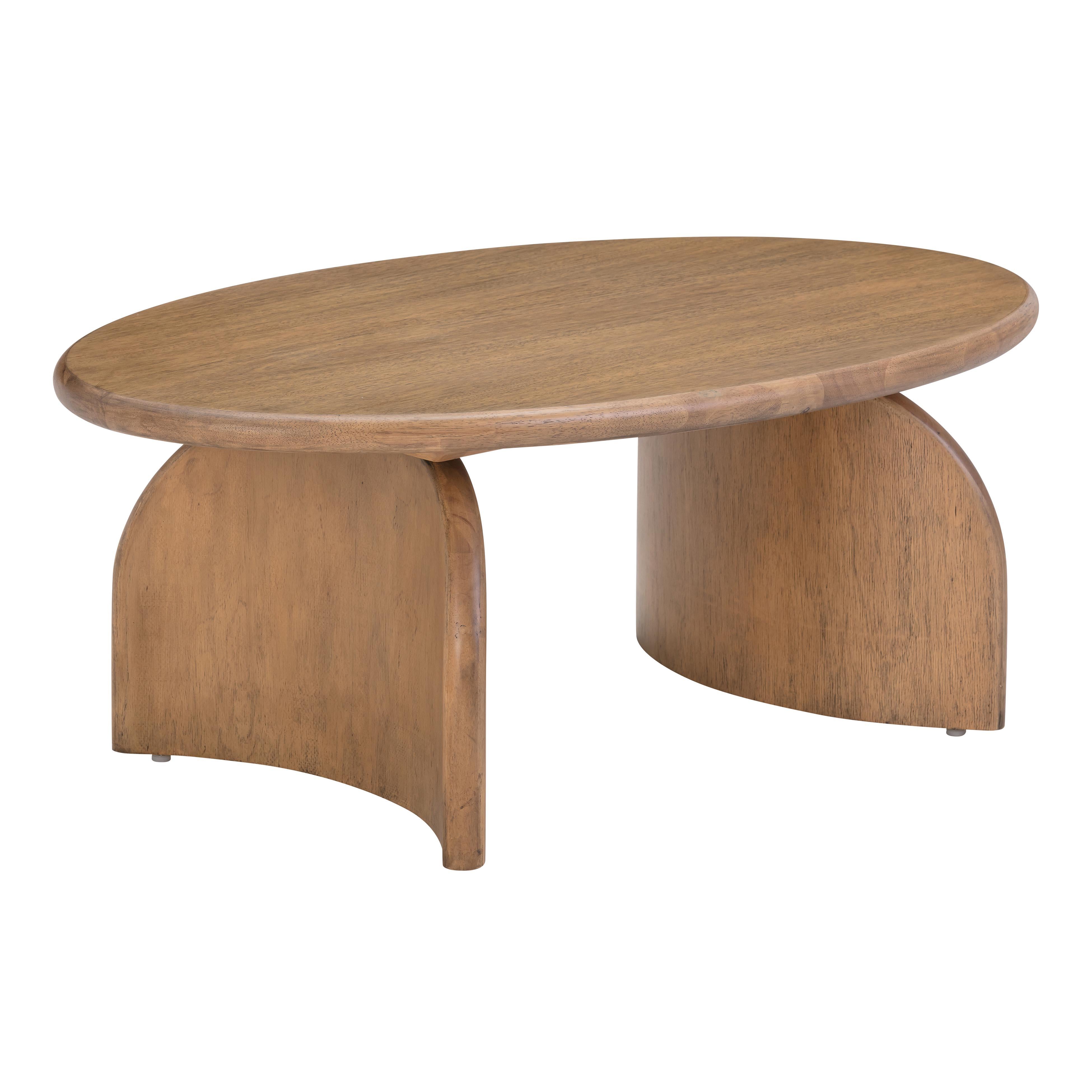 Tov Furniture Coffee Tables - Sofia Cognac Wooden Coffee Table