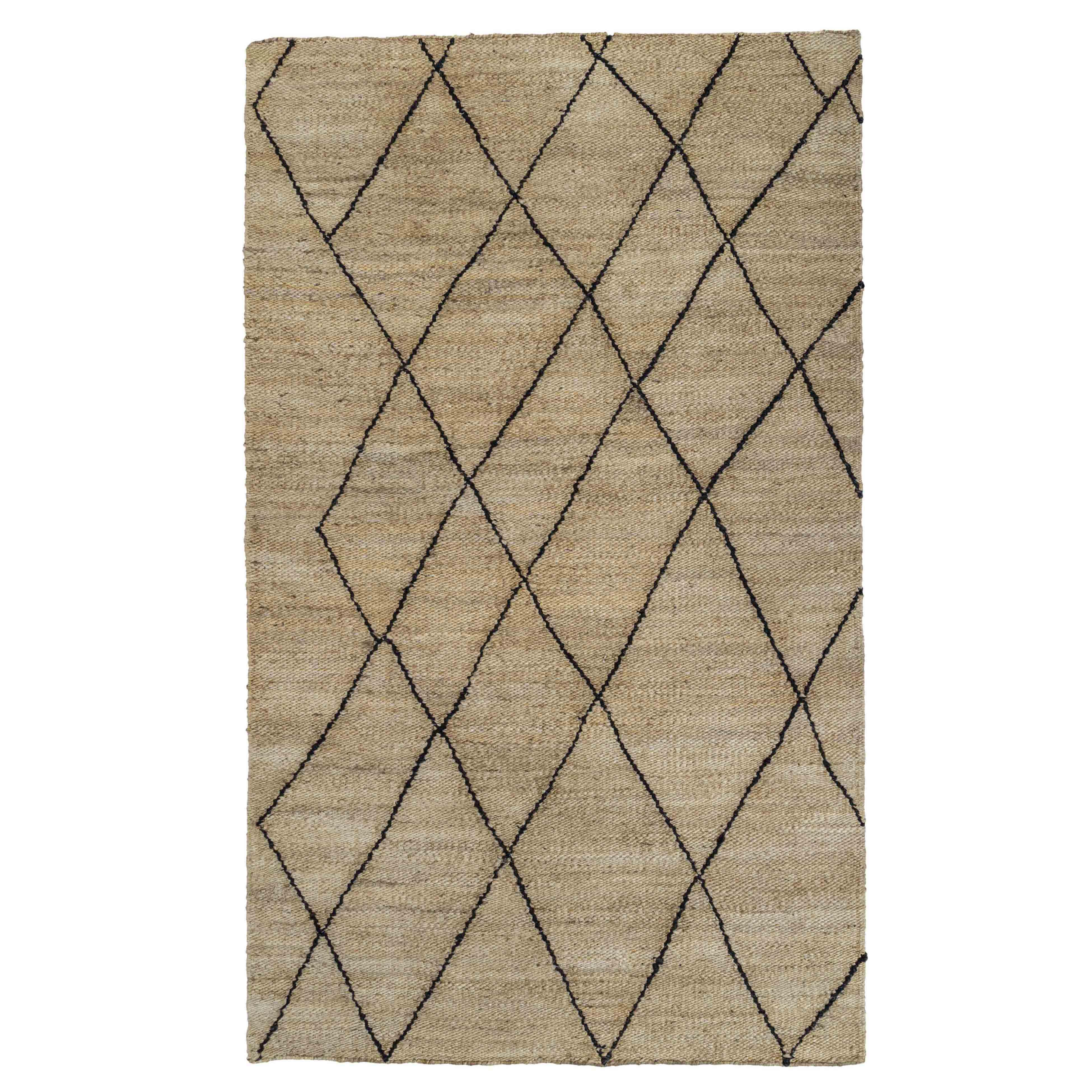 Tov Furniture Rugs - Crosshatch Natural 5' x 8' Area Rug