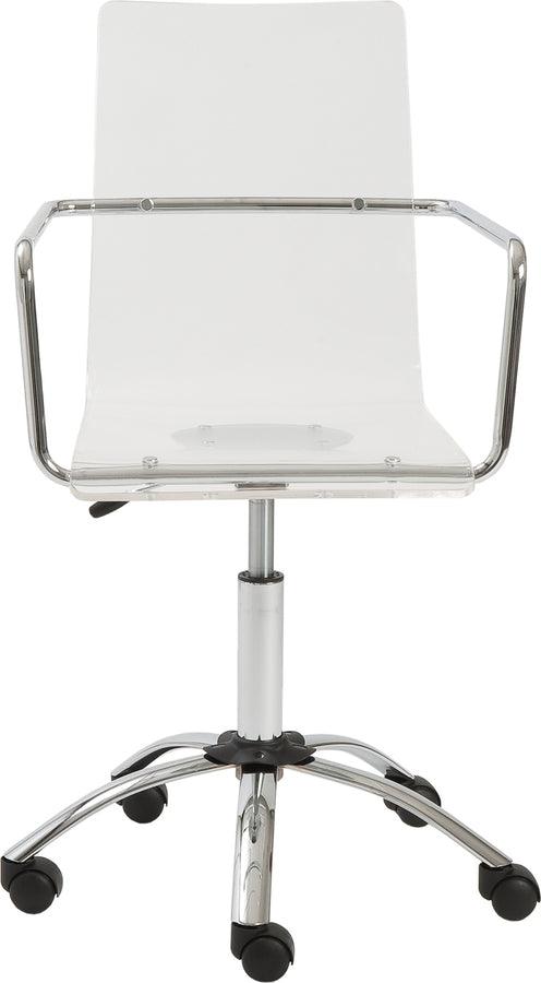 Euro Style Task Chairs - Chloe Office Chair Clear