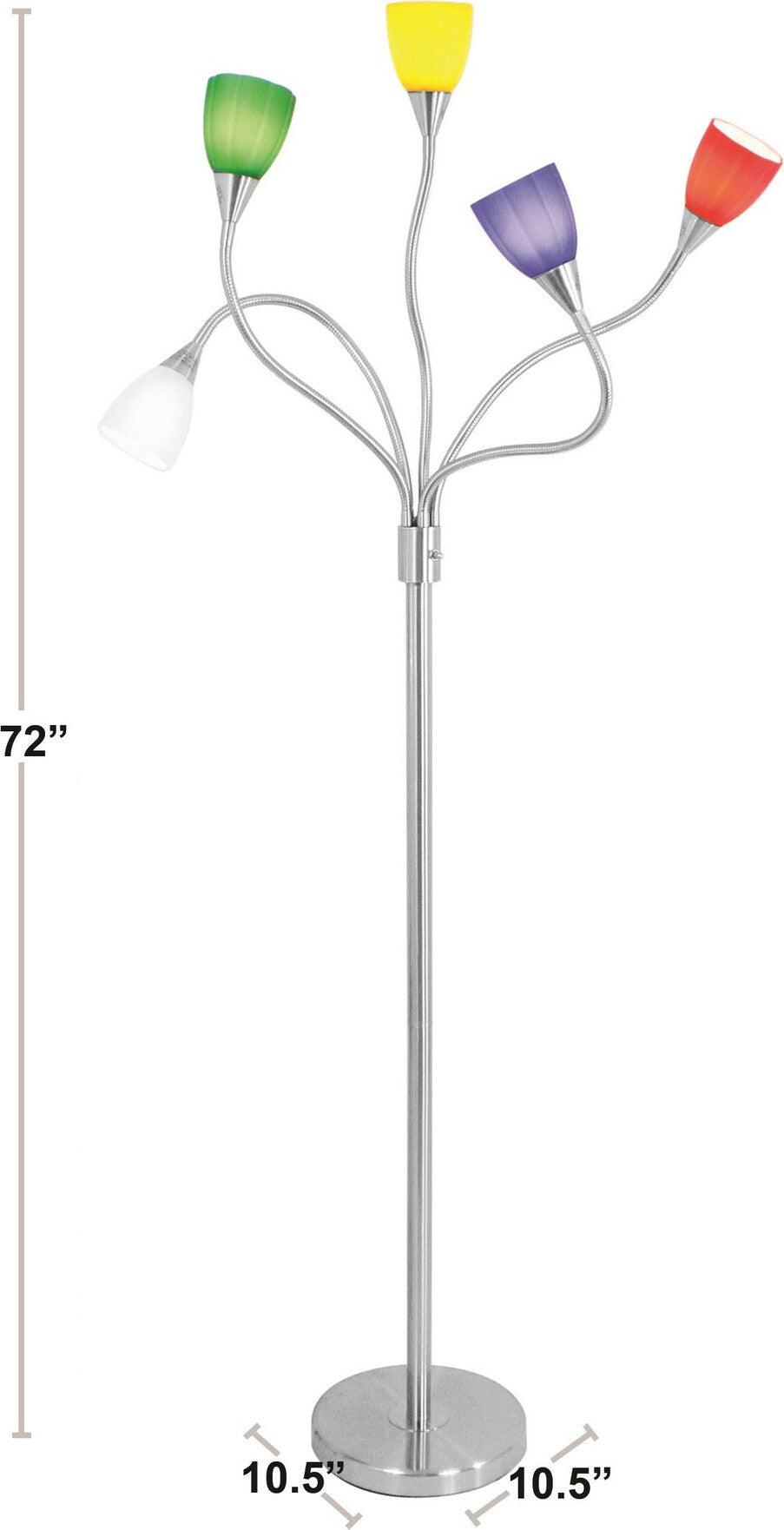 Lumisource Floor Lamps - Medusa Floor Lamp Multi