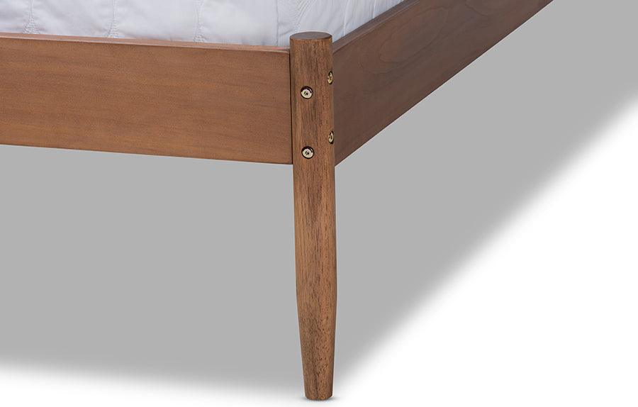 Wholesale Interiors Beds - Leanora Queen Bed Ash walnut