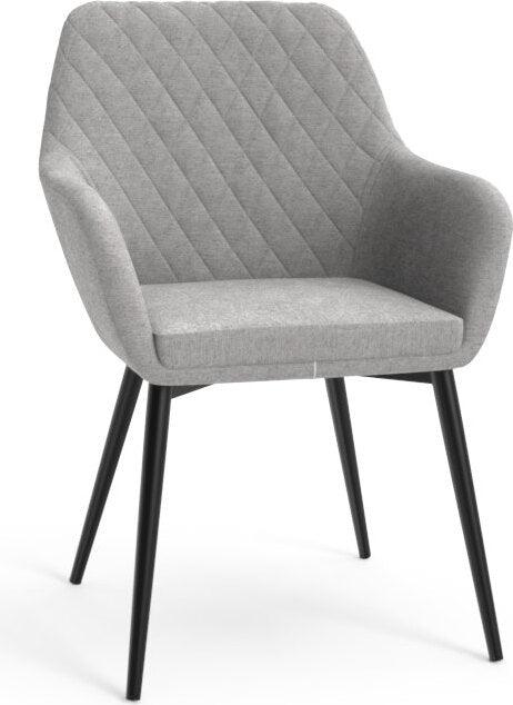 SUNPAN Dining Chairs - Jayna Dining Armchair - Black - Polo Club Stone