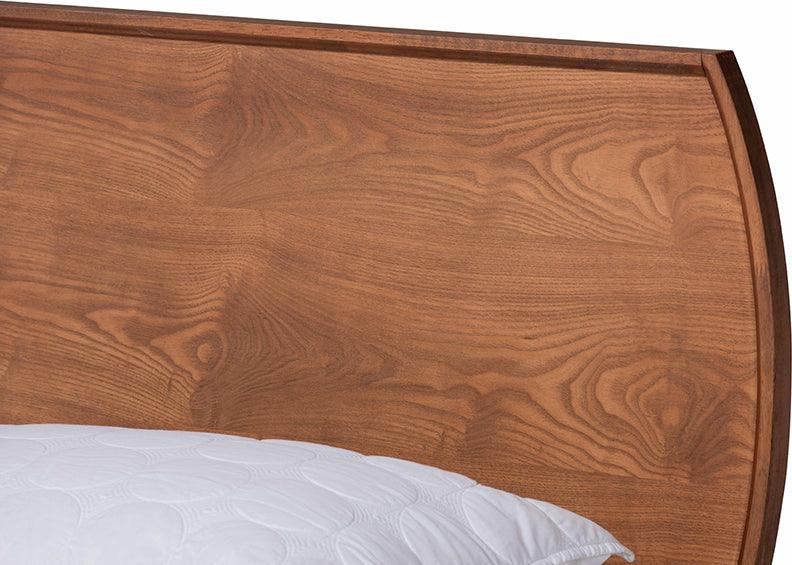 Wholesale Interiors Beds - Aimi Full Bed Walnut Brown