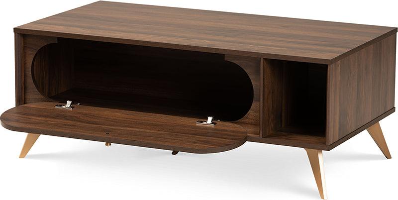 Wholesale Interiors Coffee Tables - Edel Coffee Table Brown & Gold