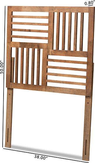 Wholesale Interiors Headboards - Adler Twin Headboard Ash Walnut