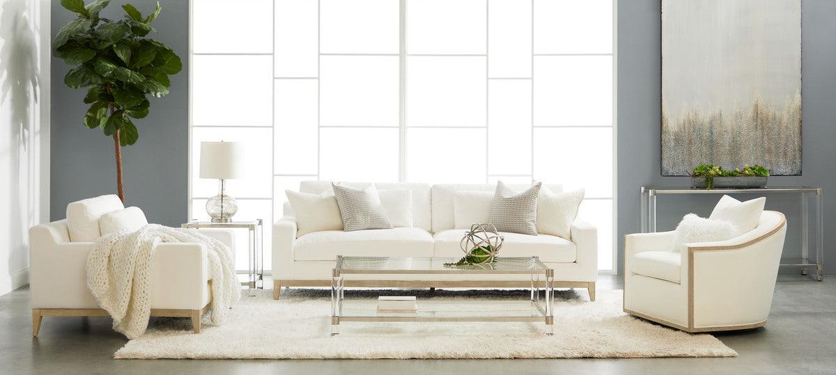 Essentials For Living Side & End Tables - Nouveau End Table Lucite & Clear Glass
